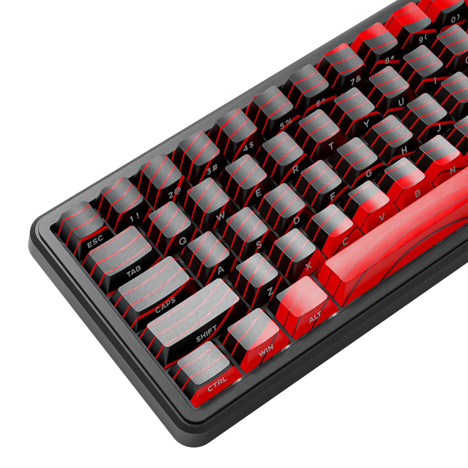ATTACK SHARK X65PRO HE keyboard, red RGB lighting