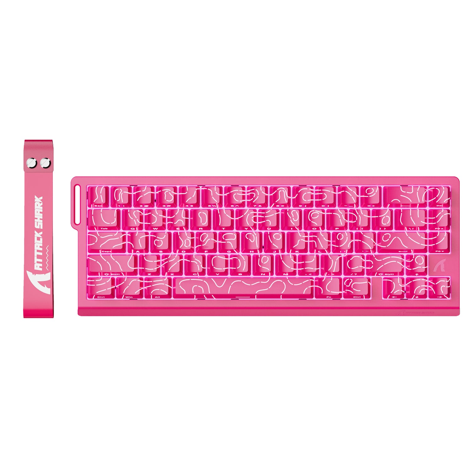 ATTACK SHARK X68 HE Rapid Trigger Keyboard Magnetic Switch