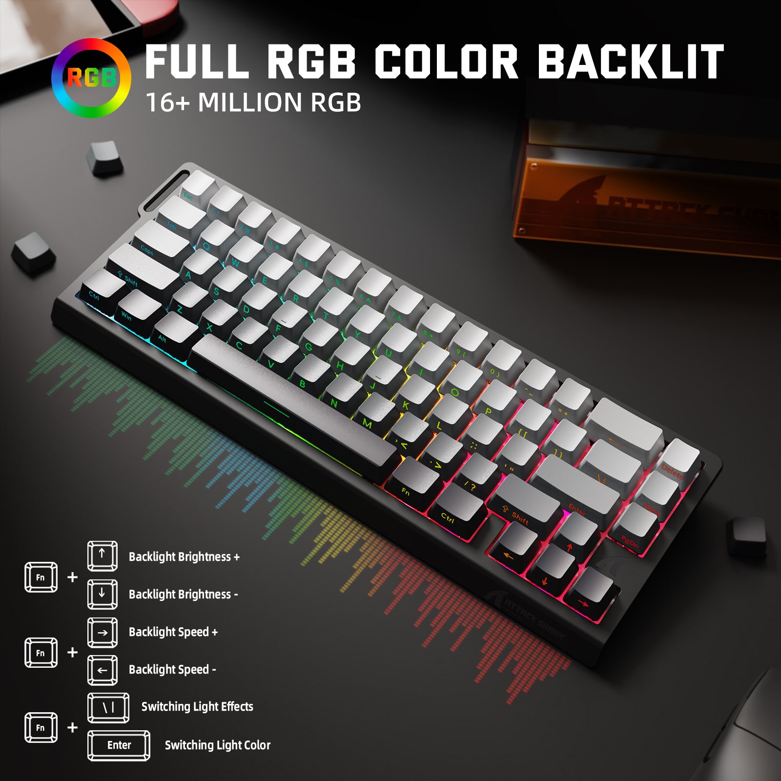 X68PRO HE RGB Backlit Keyboard