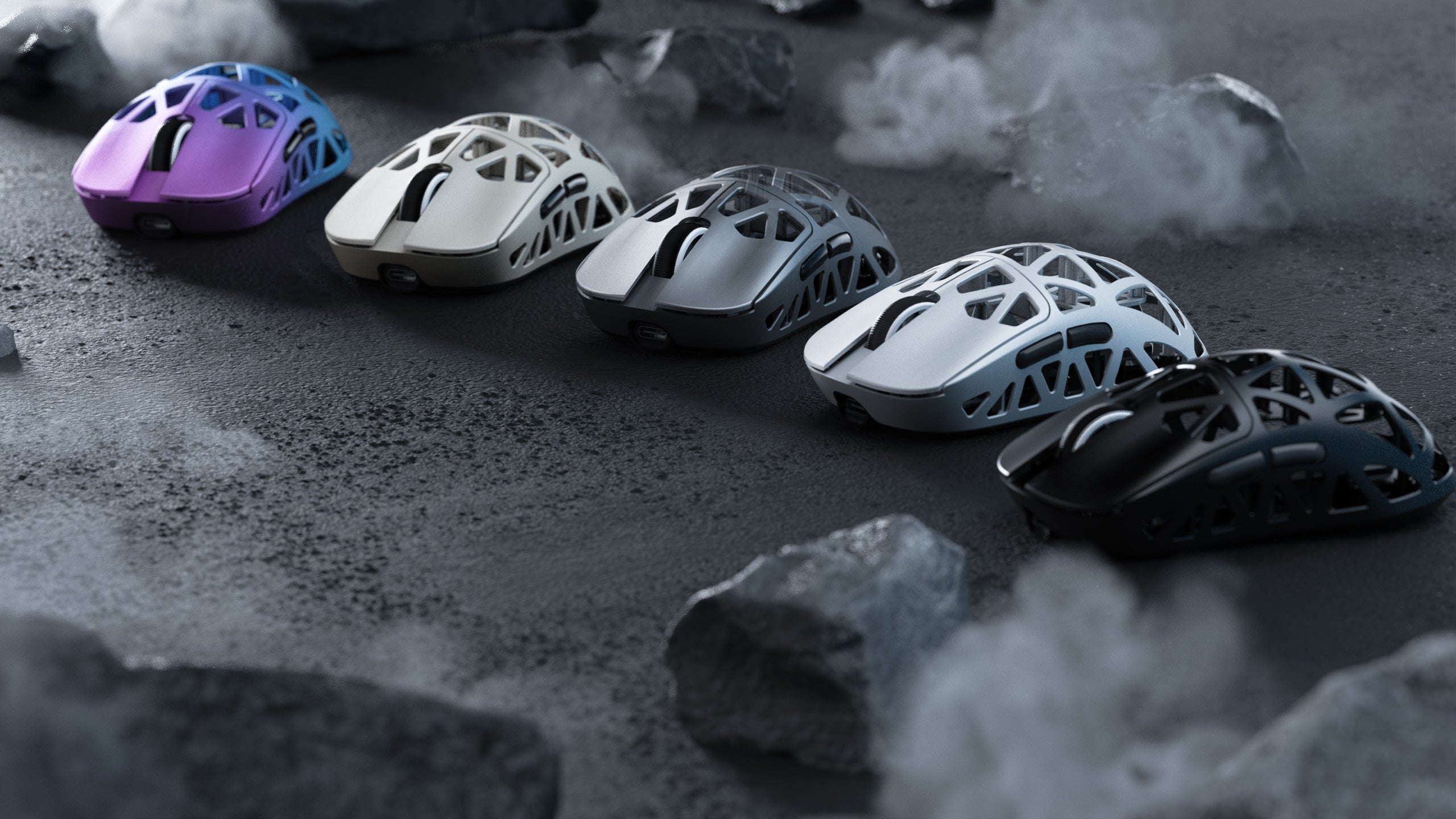 ATTACK SHARK R2PRO Magnesium Alloy PAW3950 Gaming Mouse 8K with Mouse Coiled Cable (Not Include the Charging Dock)