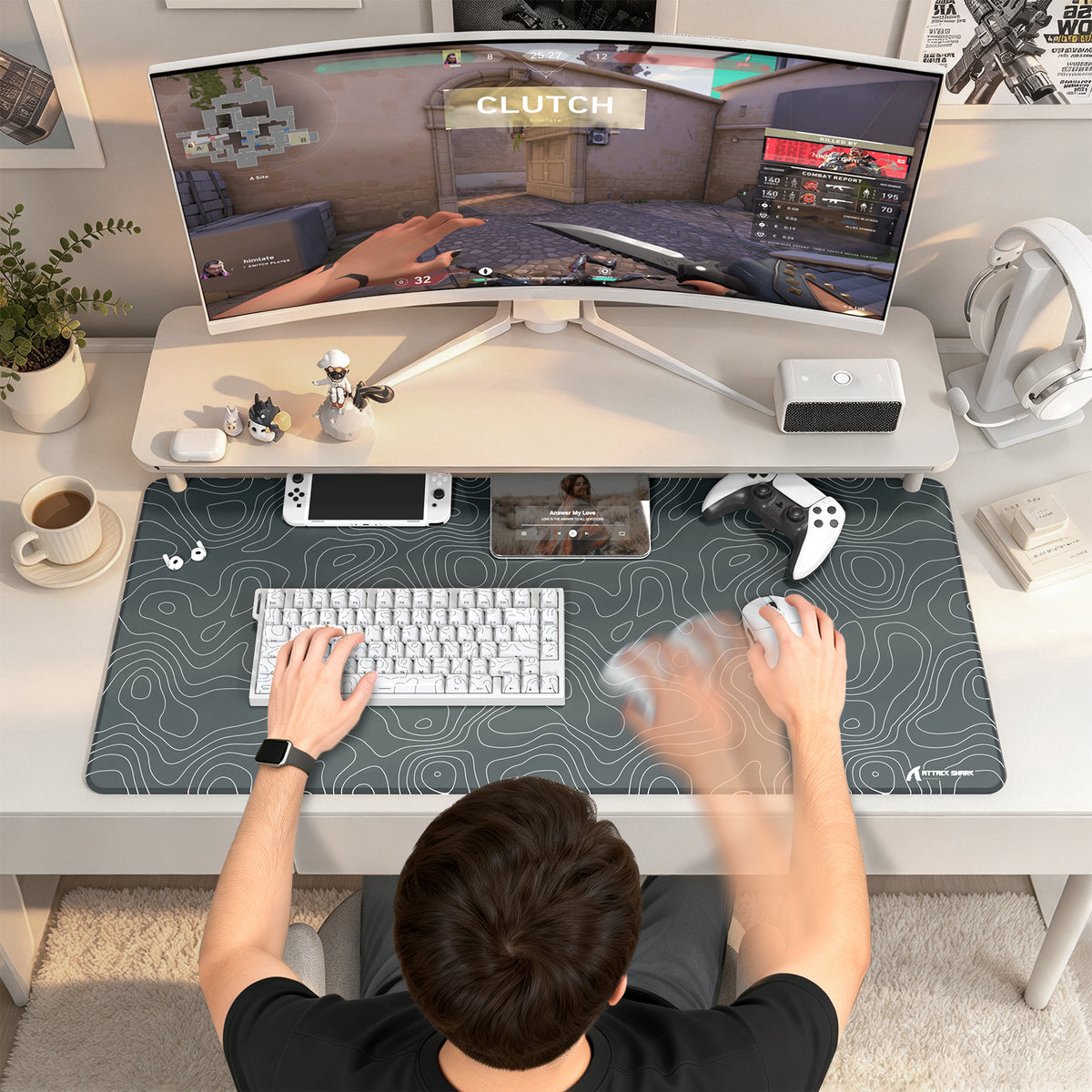 ATTACK SHARK CM02PRO eSport Gaming Mousepad (900x400x4 MM)