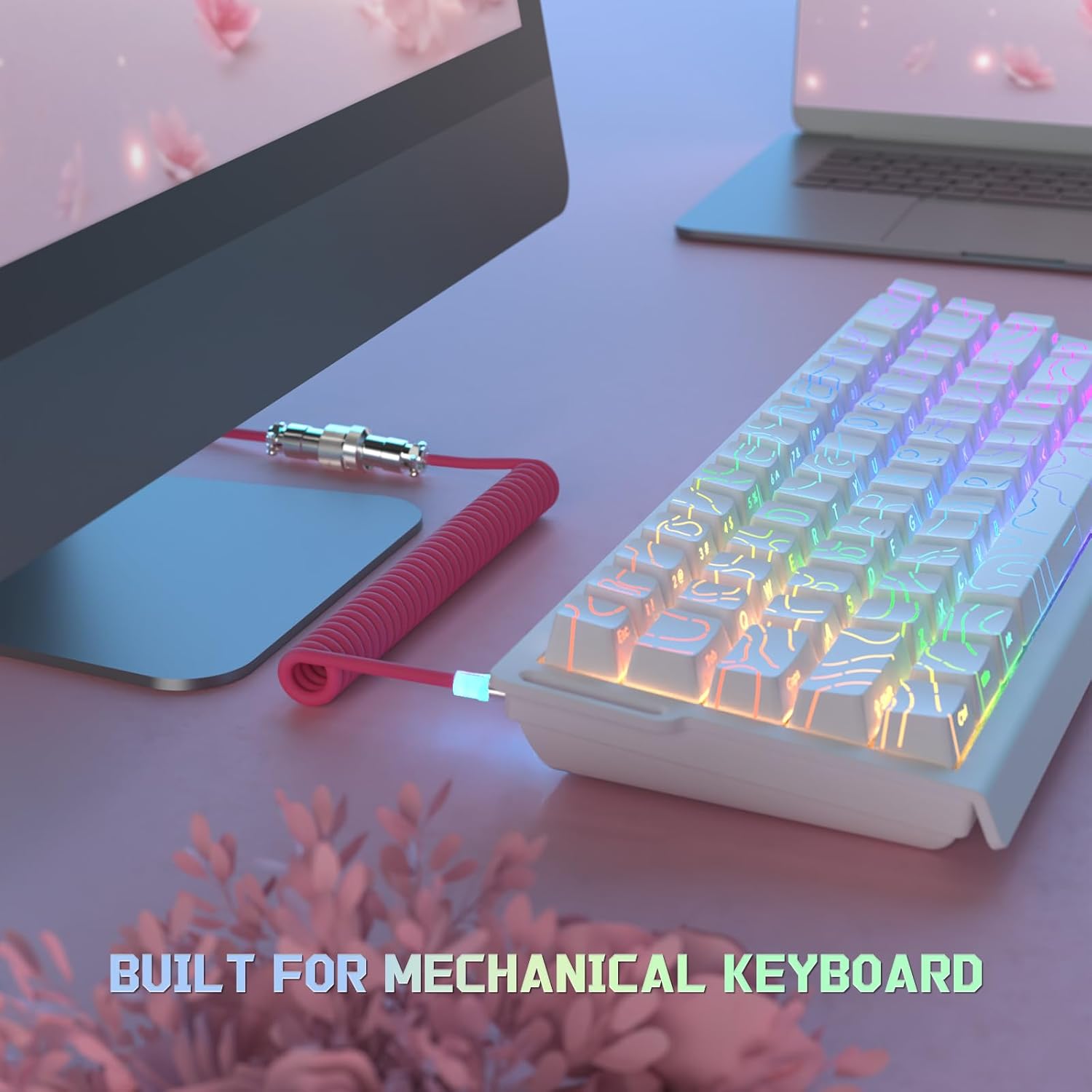 ATTACK SHARK C01Ultra Custom Aviator Cable for 8KHz Magnetic Keyboard