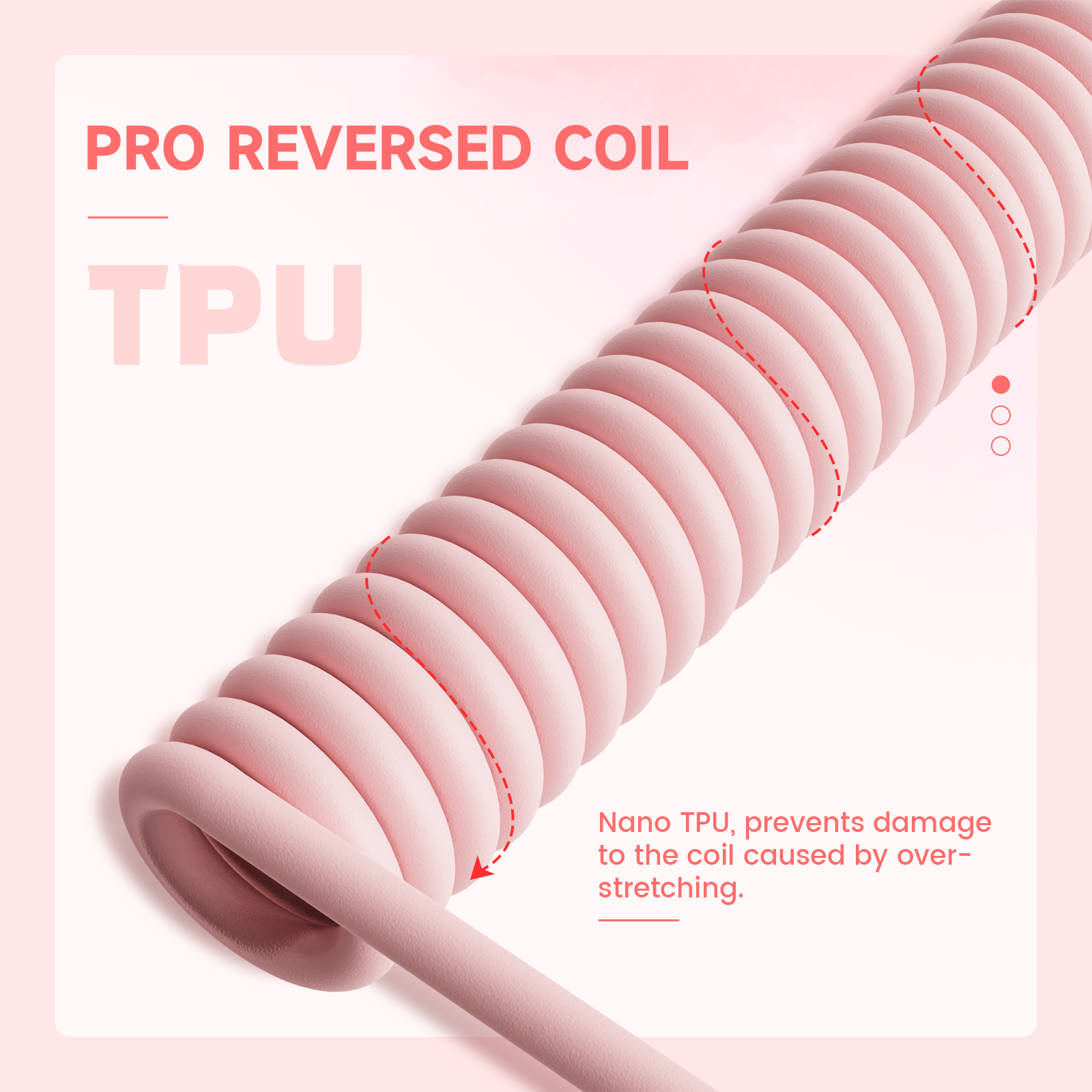 ATTACK SHARK C01Ultra Custom Aviator Cable for 8KHz Magnetic Keyboard