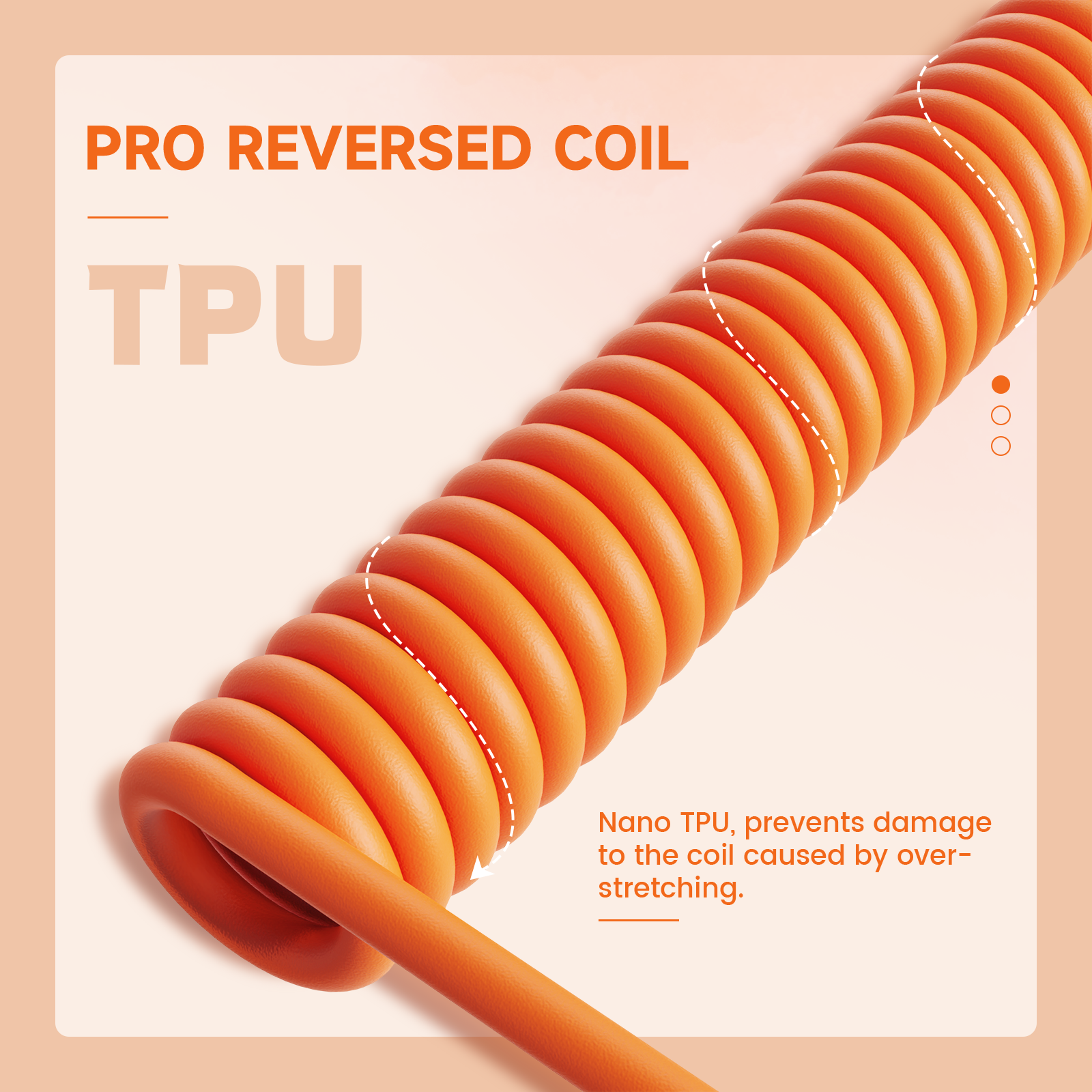 ATTACK SHARK C01Ultra Custom Aviator Cable for 8KHz Magnetic Keyboard