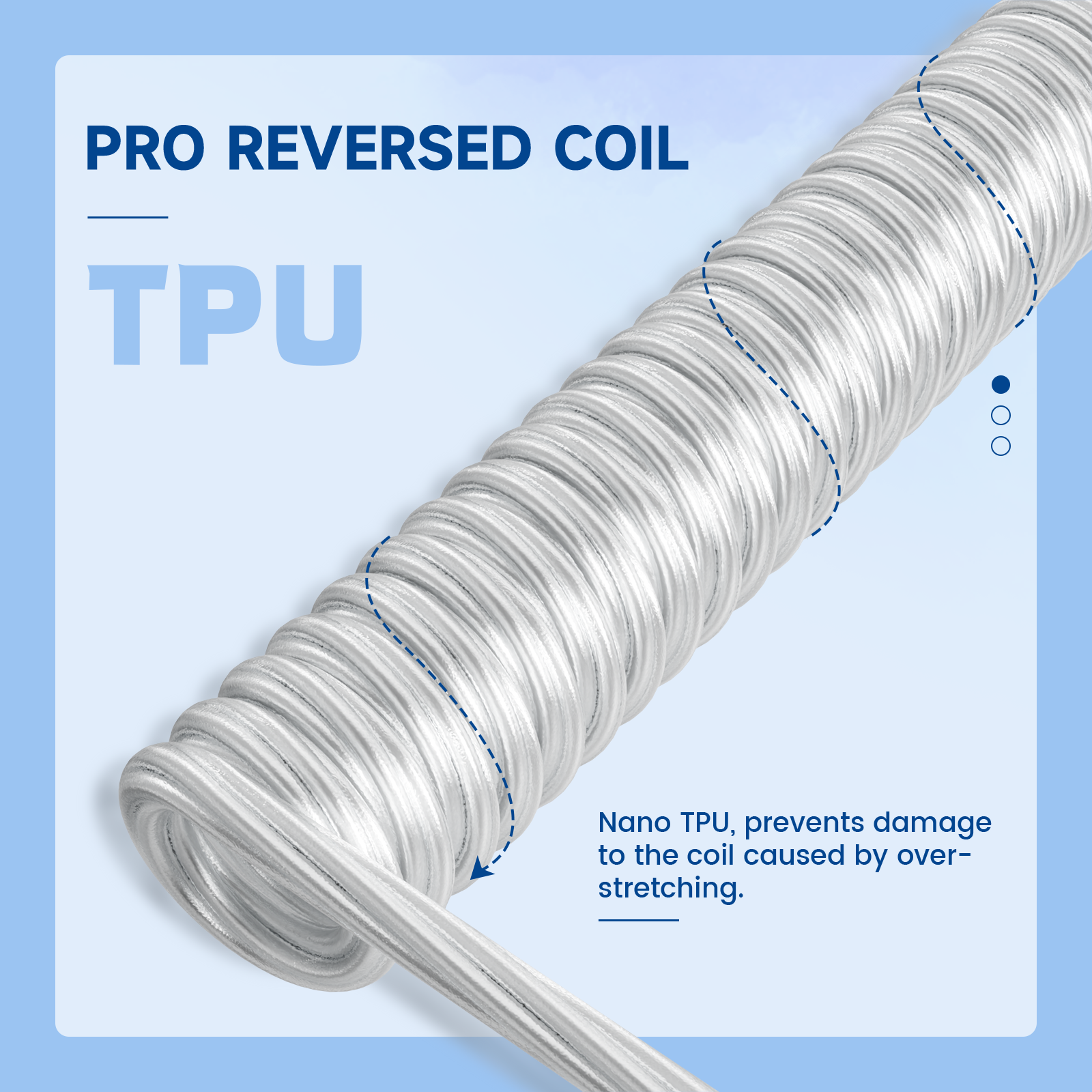 ATTACK SHARK C01Ultra Custom Aviator Cable for 8KHz Magnetic Keyboard