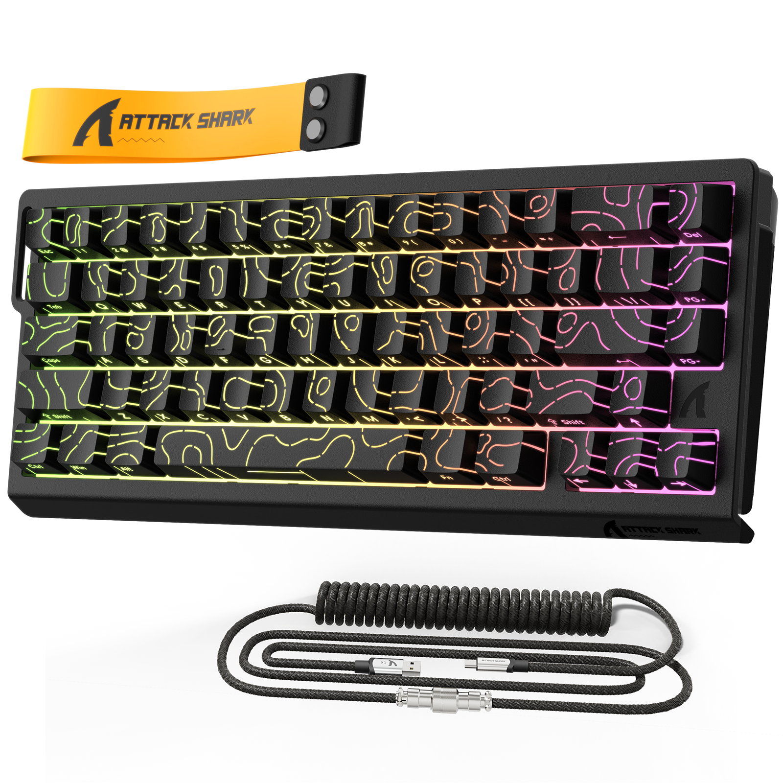 X68 HE Magnetic Keyboard with C01PRO Cable