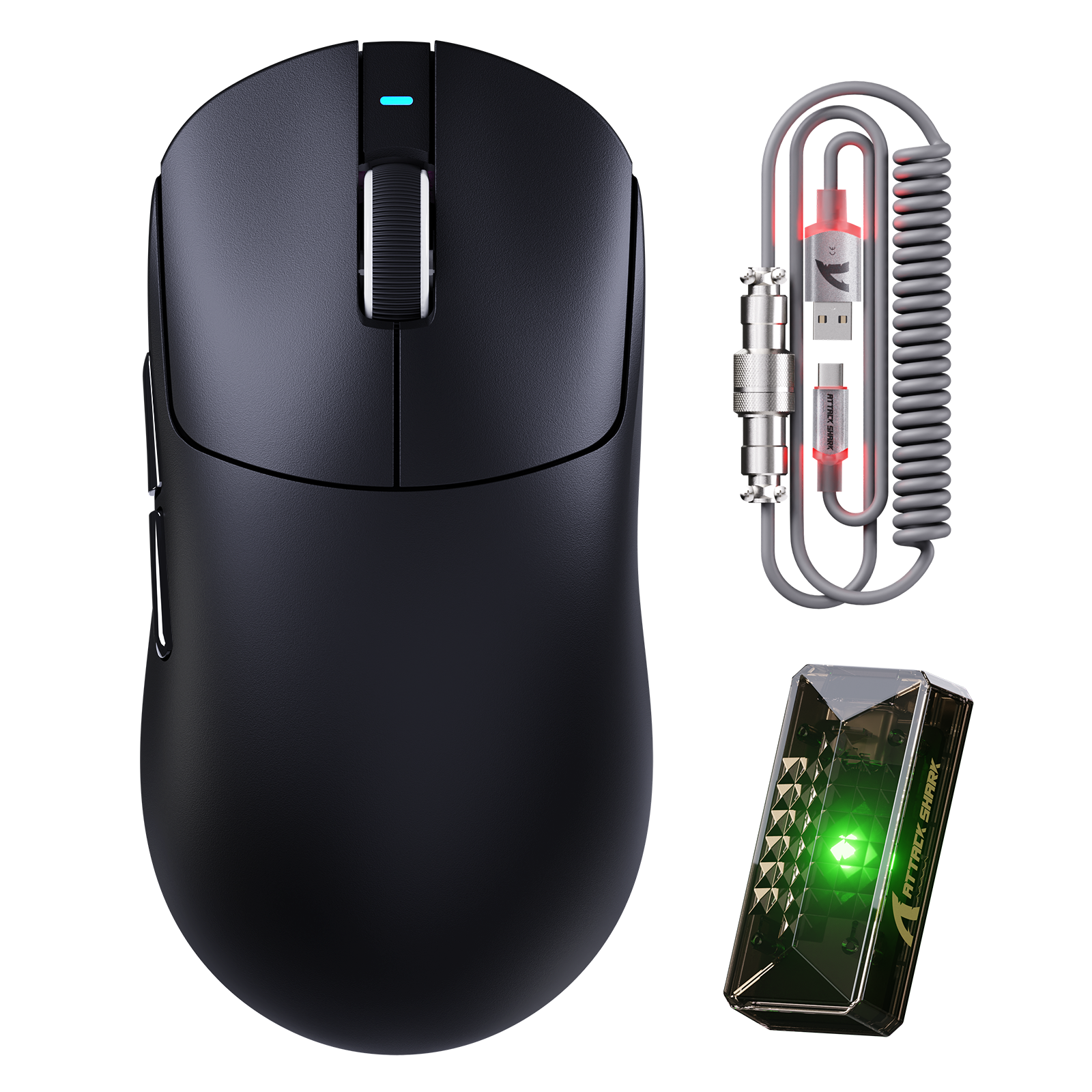 ATTACK SHARK X8PRO Ultra-Light Wireless Gaming Mouse & C06ULTRA Cable