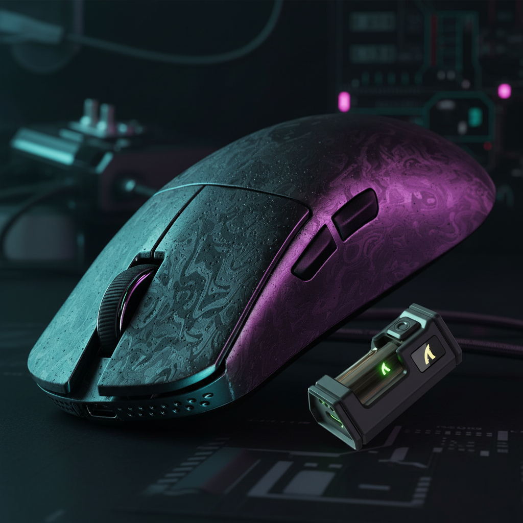 Coating Mouse Process Magnesium Coatings & Click Acoustics in Gaming Mice
