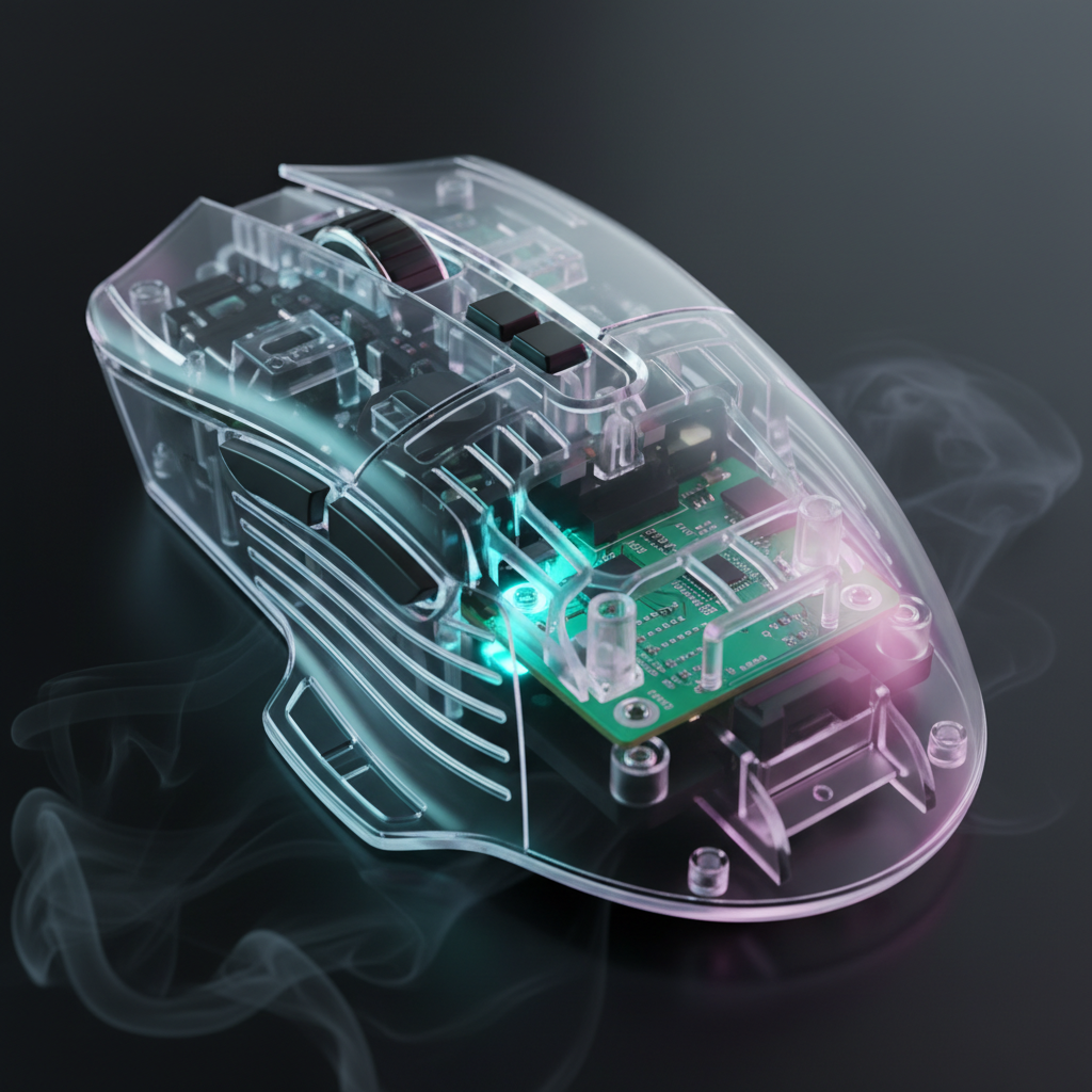 Structural Ribbing in Transparent Mice: Strength vs. Beauty