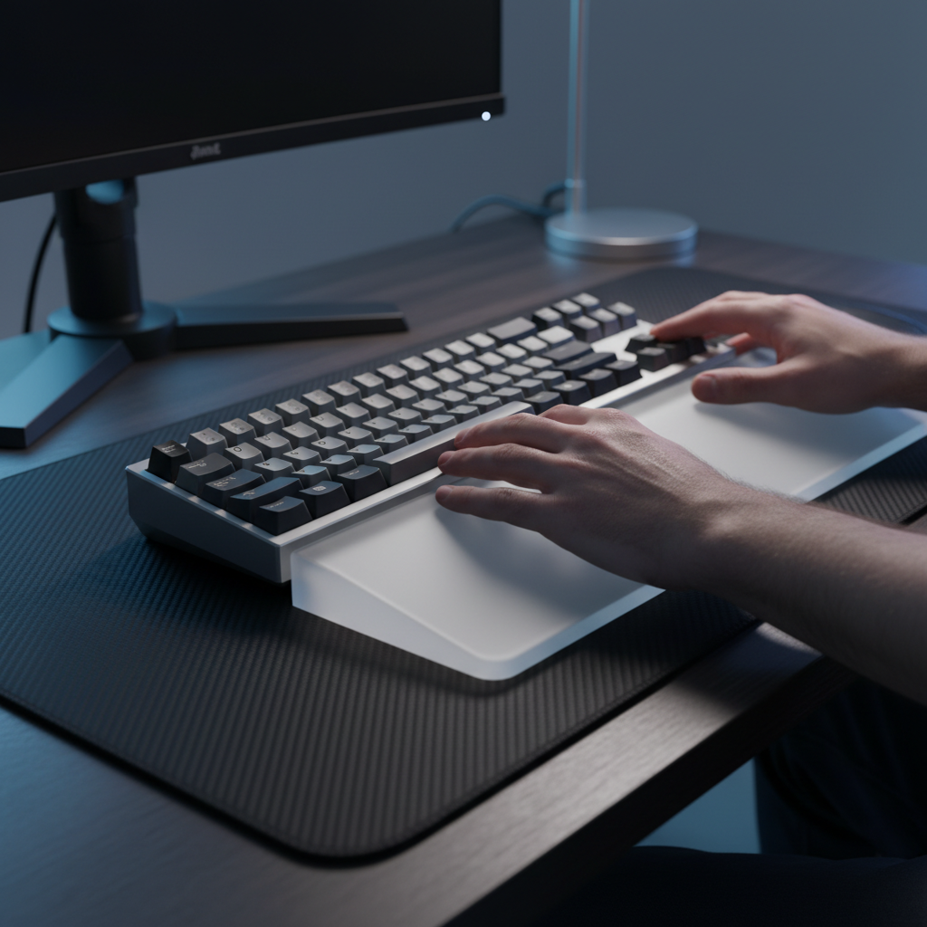 Ergonomic Keyboard Adjustments for Typing Comfort - Attac...