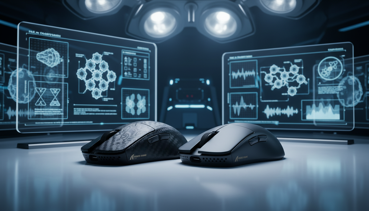 Forged Carbon vs Magnesium Gaming Mouse Guide - Attack Shark