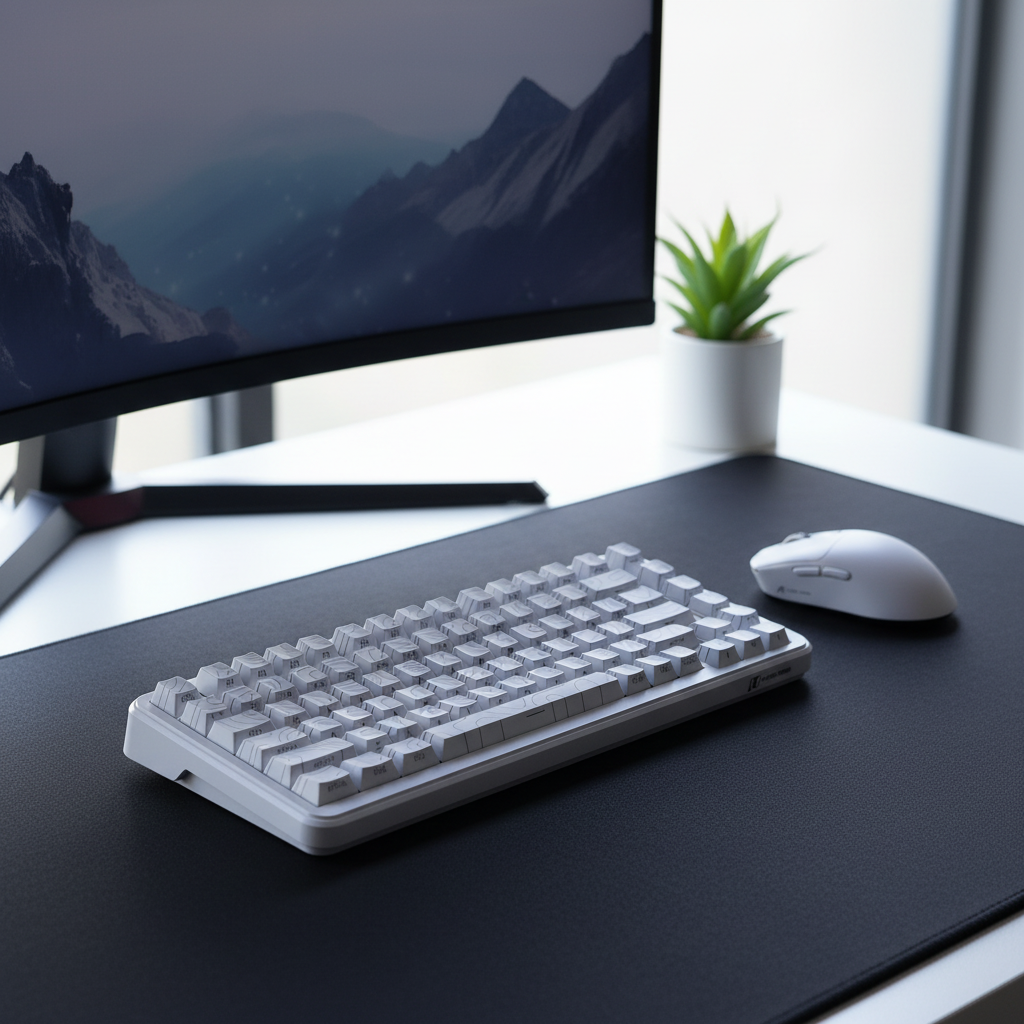 Low-Profile Footprints: Maximizing Space with Slim Keyboards