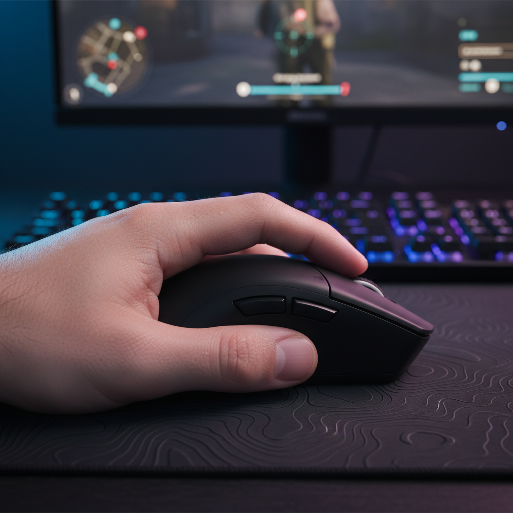 Siege Mouse Grip & Thumb Button Alignment Guide