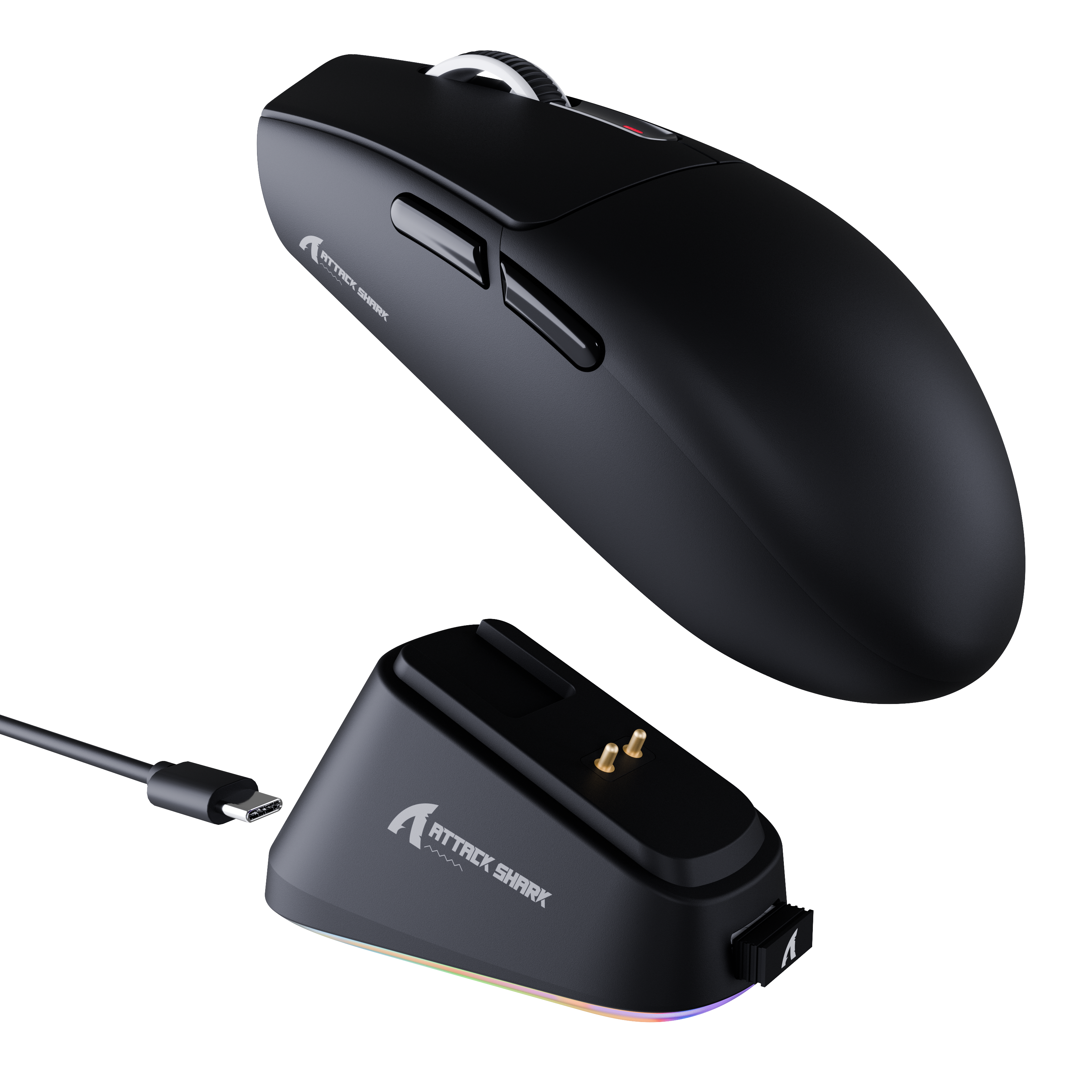 ATTACK SHARK G3PRO Tri-mode Wireless Gaming Mouse with Charge Dock 25000 DPI Ultra Lightweight