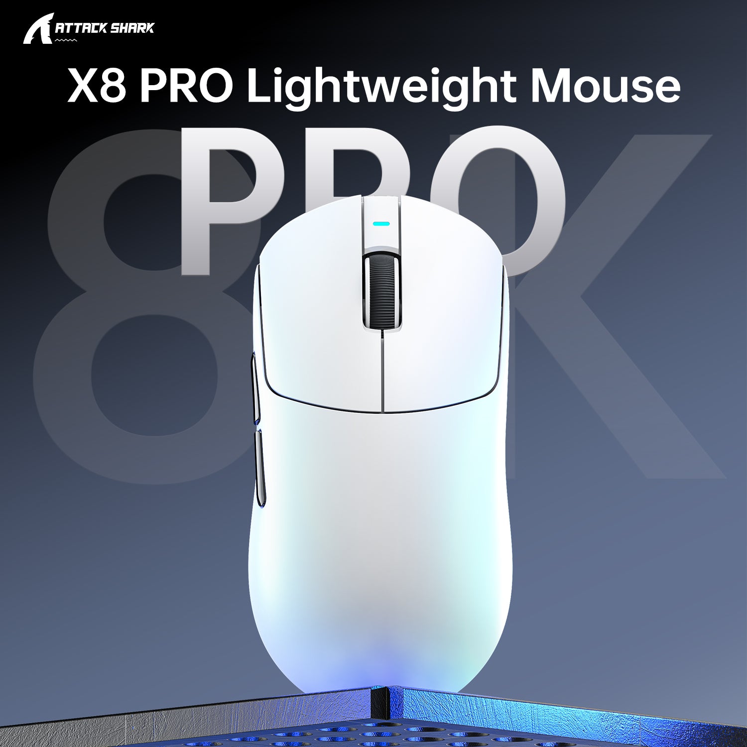 ATTACK SHARK X8PRO Tri-mode Wireless Gaming Mouse 40000 DPI Ultra Lightweight