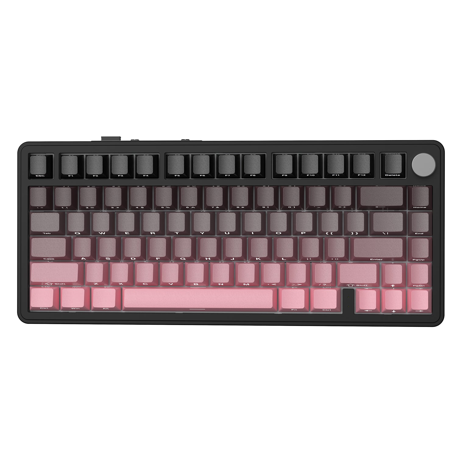 VGN GAMEPOWER RK86 TKL Tenkeyless Wireless Mechanical Gaming Keyboard, 2.4Ghz/Bluetooth/Wired 75% RGB Gasket Mechanical Keyboard, TFT Color Display, Knob, Hotswap Linear Switches, NKRO VGN GAMEPOWER RK86 TKL Tenkeyless Wireless Mechanical Gaming Keyboard, 2.4Ghz/Bluetooth/Wired 75% RGB Gasket Mechanical Keyboard, TFT Color Display, Knob, Hotswap Linear Switches, NKRO
