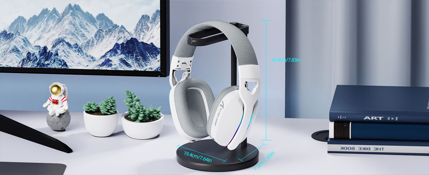 ATTACK SHARK L90 Foldable RGB Ultra-Light Tri-Mode Gaming Headset