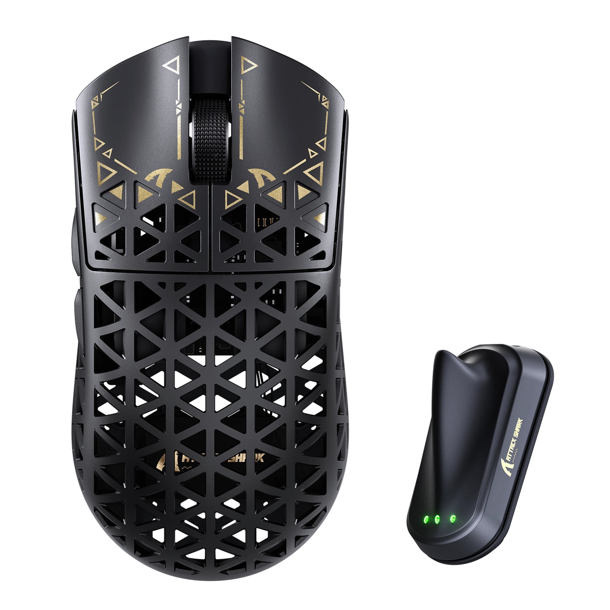 ATTACK SHARK R5 TURBO Carbon Fiber Wireless 8K Gaming Mouse