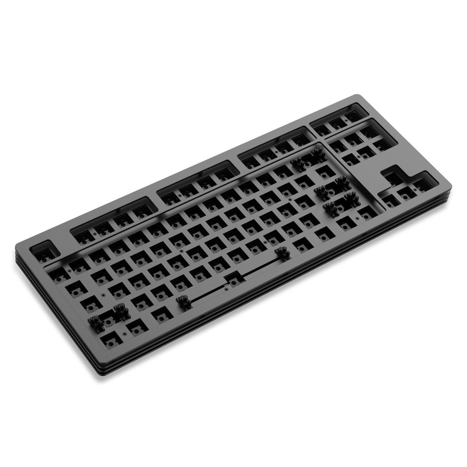 ATTACK SHARK x AJAZZ AKC087 Multi-layer CNC Aluminum Mechanical Keyboard