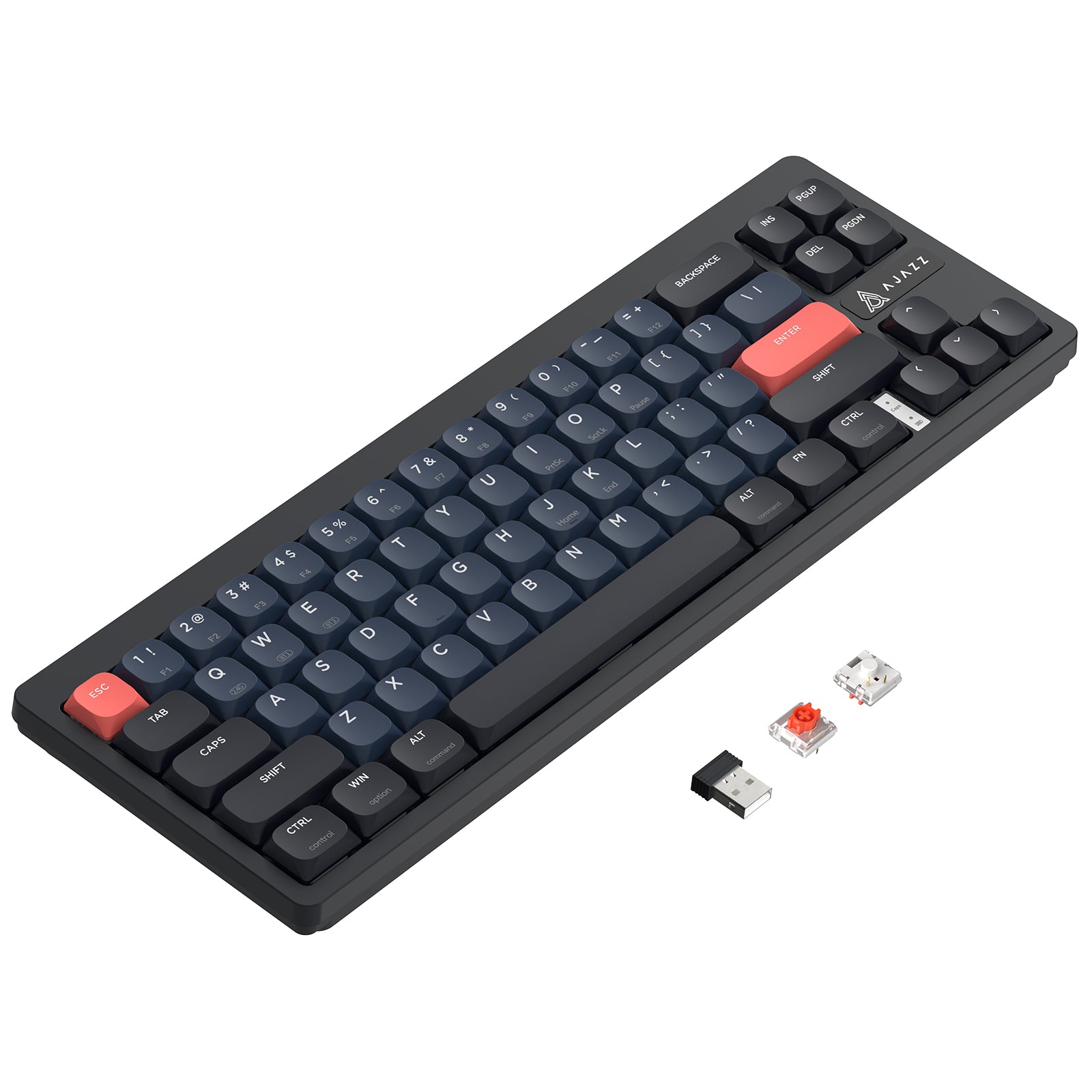 ATTACK SHARK x AJAZZ AKL680 Low Profile Wireless Mechanical Keyboard