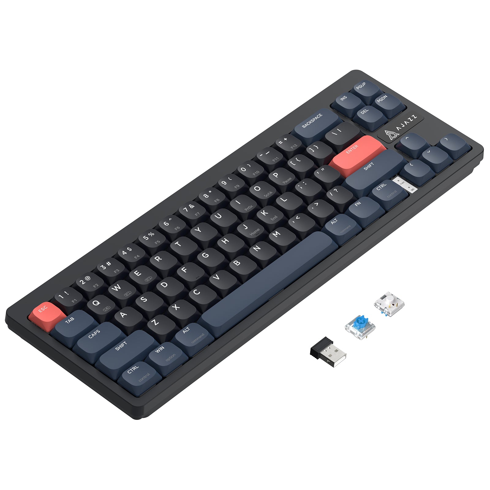 ATTACK SHARK x AJAZZ AKL680 Low Profile Wireless Mechanical Keyboard