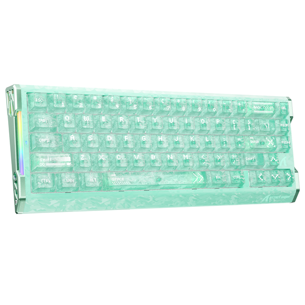 Lake Green (Forged Carbon Fiber Composite Keycaps)