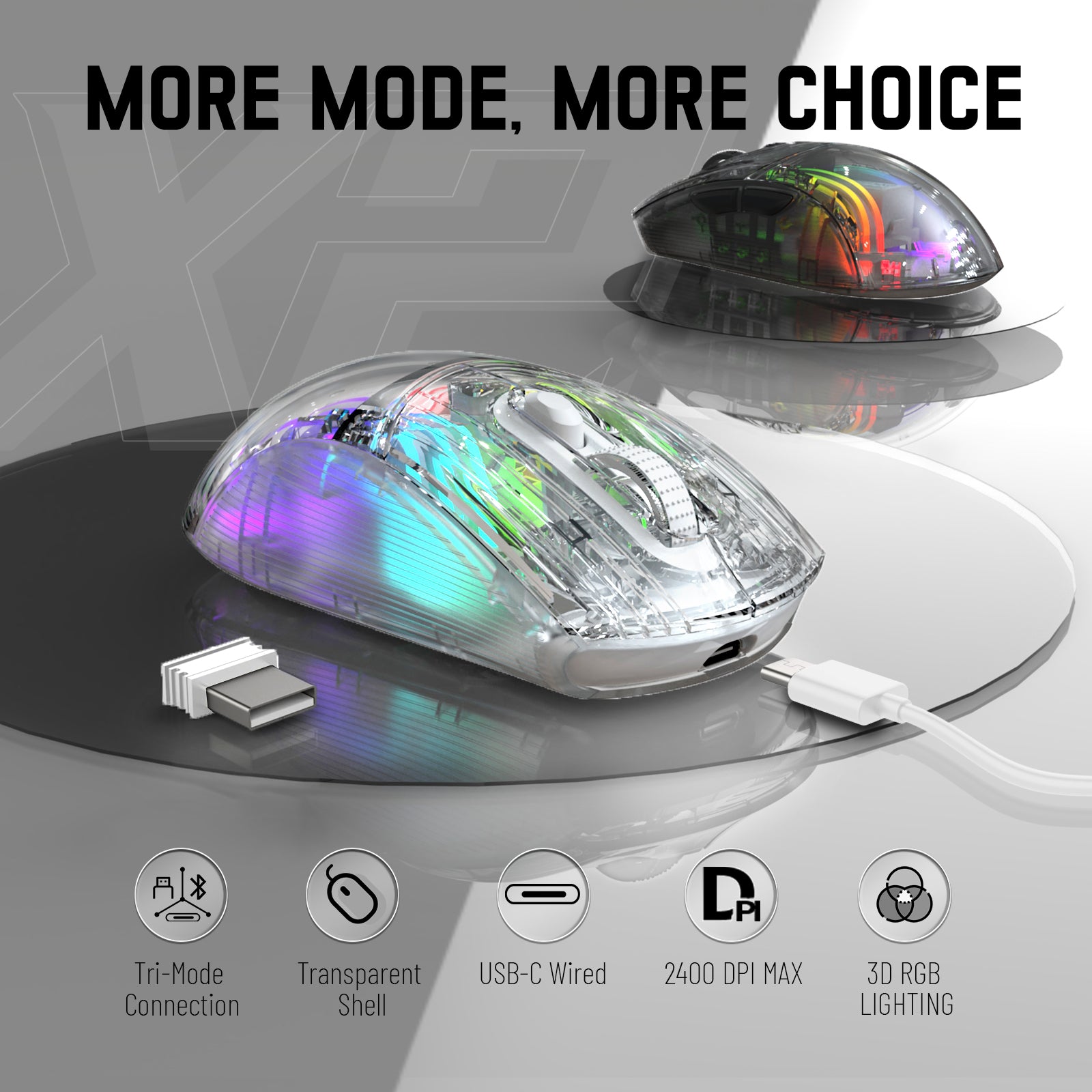 ATTACK SHARK X2 Wireless Gaming Mouse