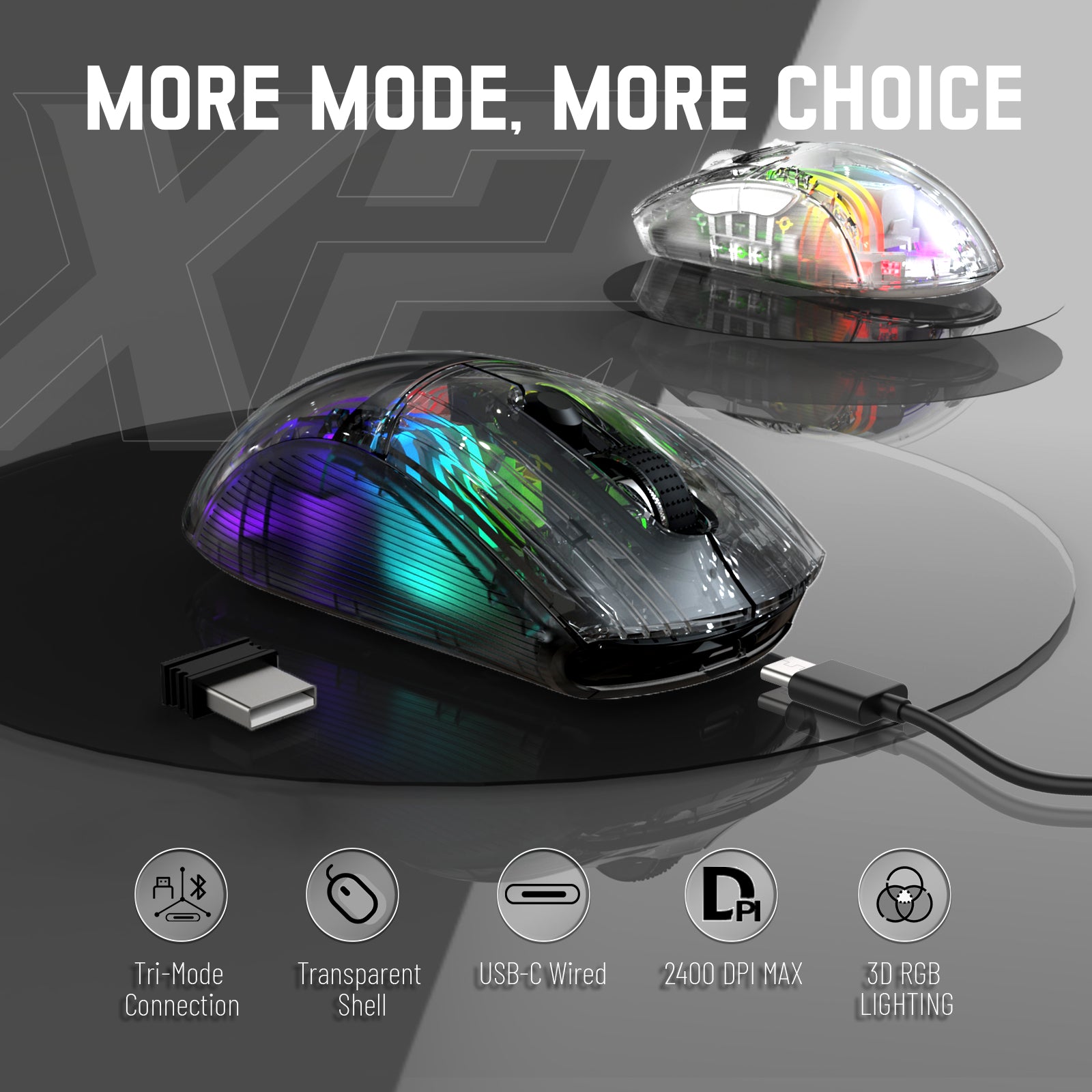 ATTACK SHARK X2 Wireless Gaming Mouse