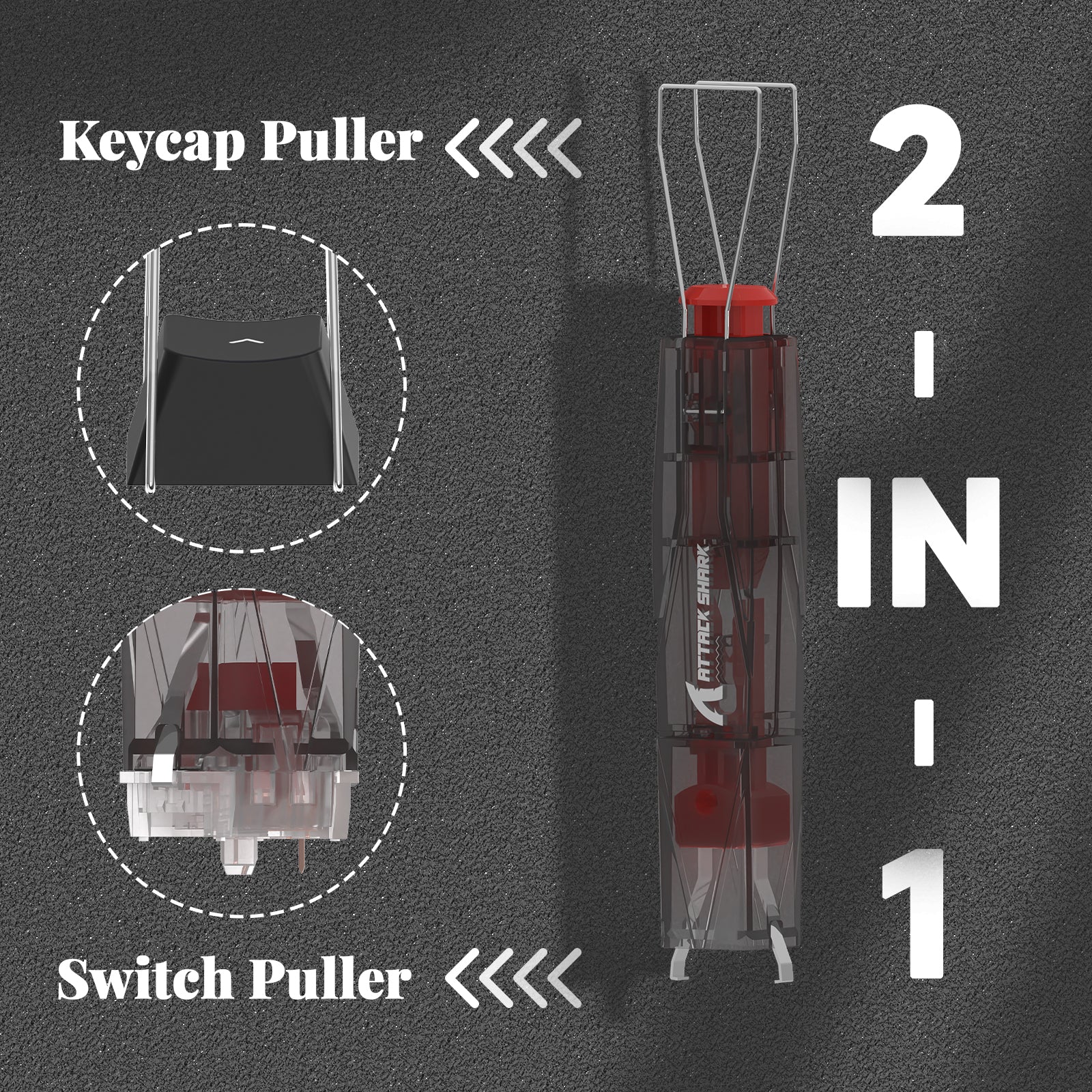 ATTACK SHARK KS01 KEYCAP & SWITCH PULLER