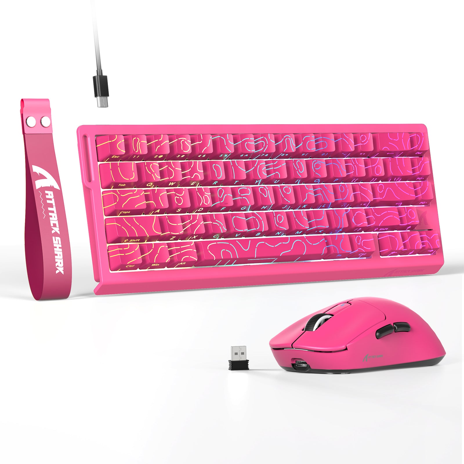 Pink Contours