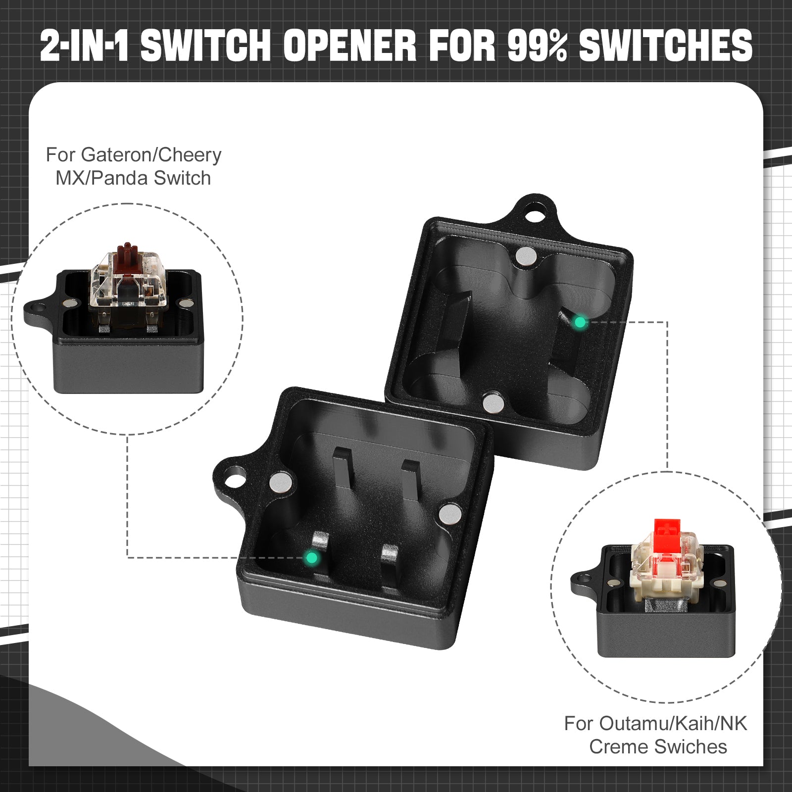 ATTACK SHARK Switch Opener Kit with Switch Puller