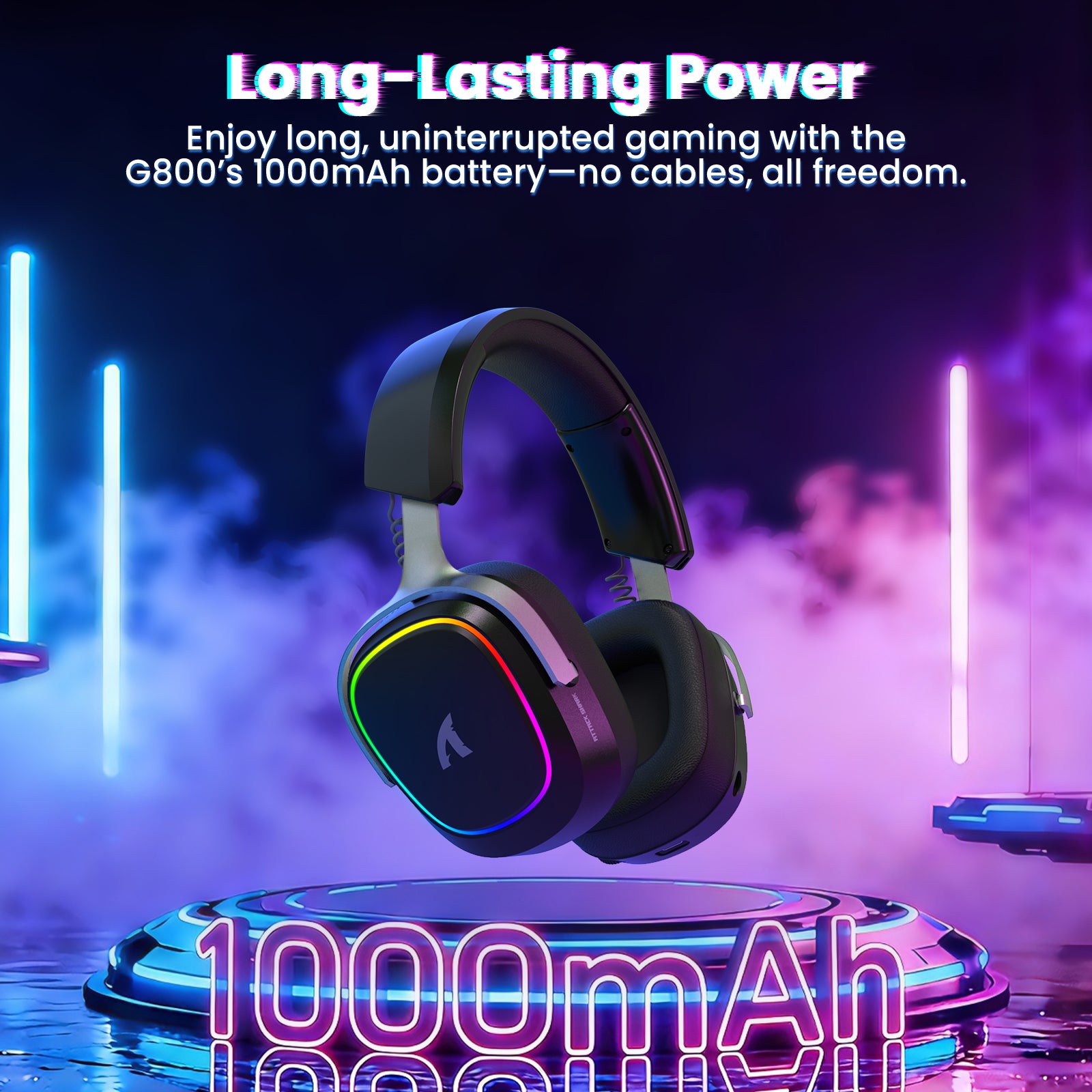 ATTACK SHARK G800 Wireless Gaming Headset