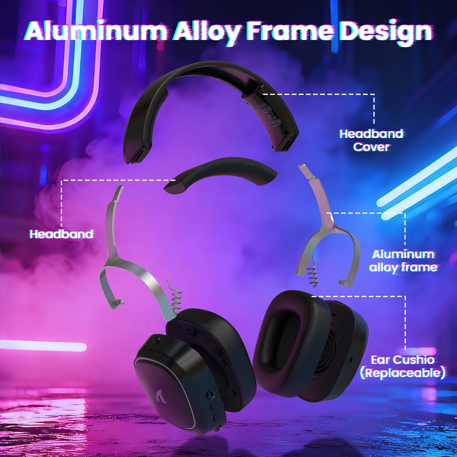 ATTACK SHARK G800 Wireless Gaming Headset