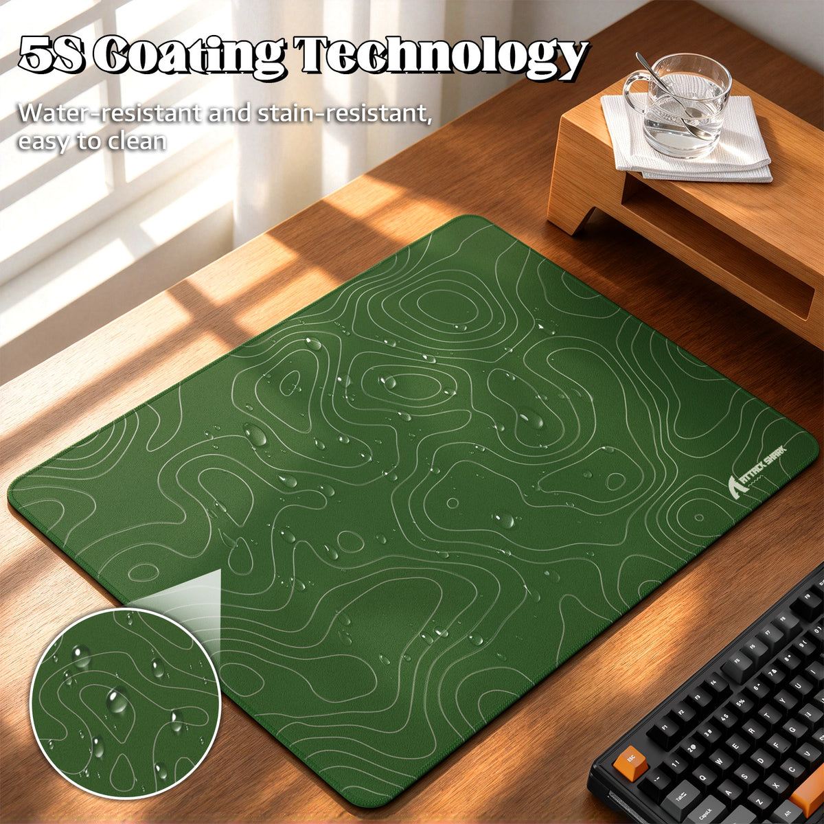 ATTACK SHARK CM02SE eSport Gaming Mousepad (405x305x4 MM)