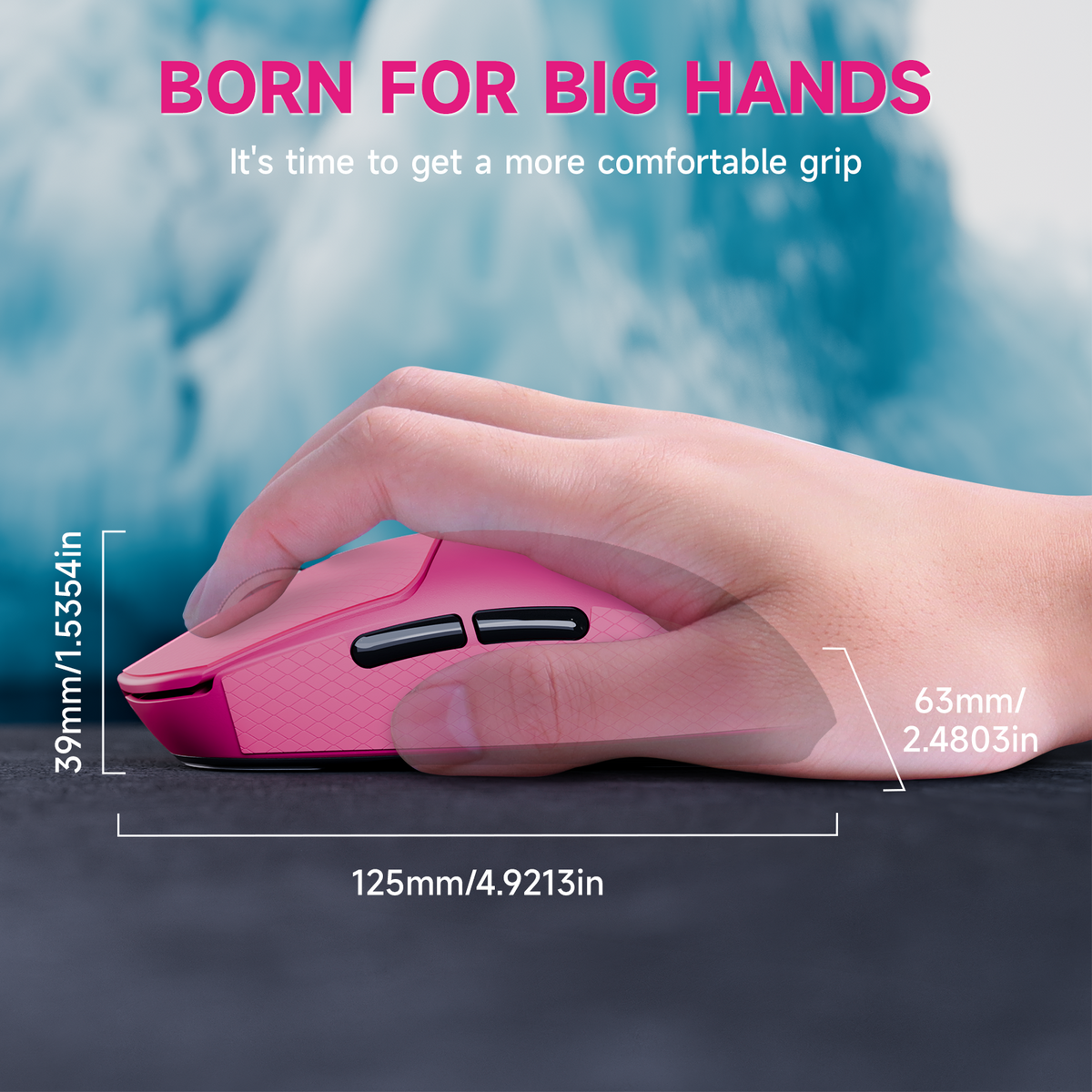 ATTACK SHARK X8 PLUS Tri-mode Wireless Gaming Mouse With C06 ULTRA Cable
