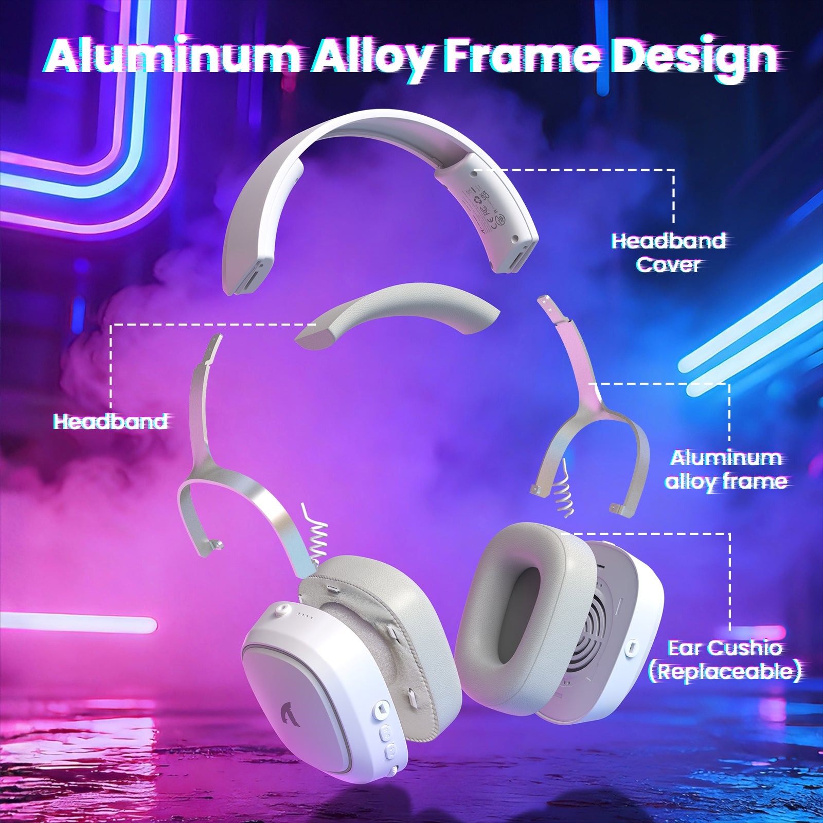 ATTACK SHARK G800 Wireless Gaming Headset