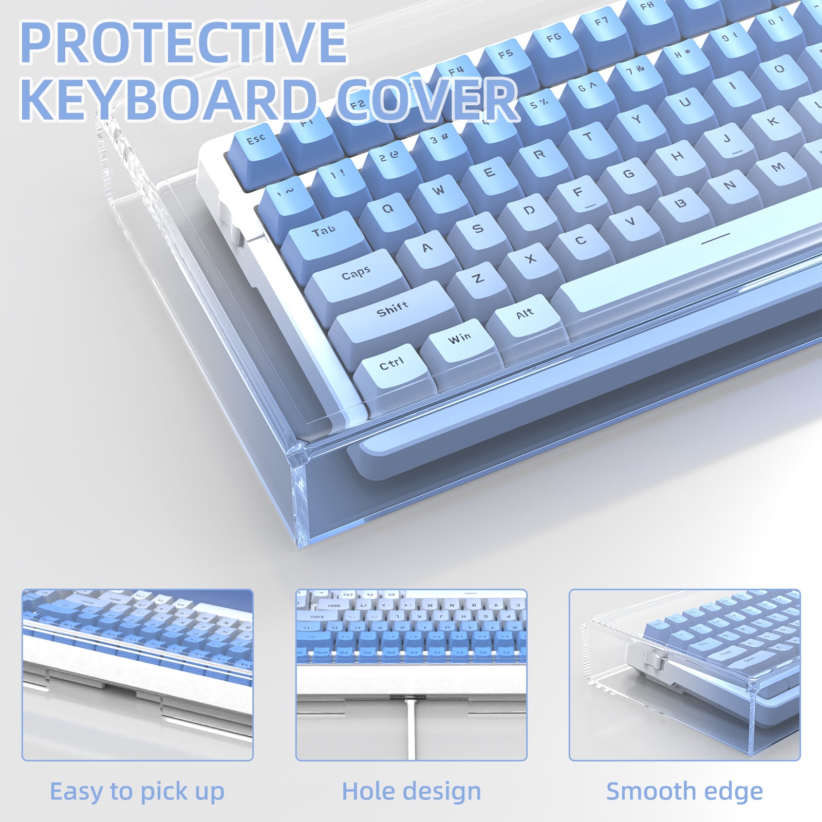 ATTACK SHARK 98 Keys Keyboard Dust Cover