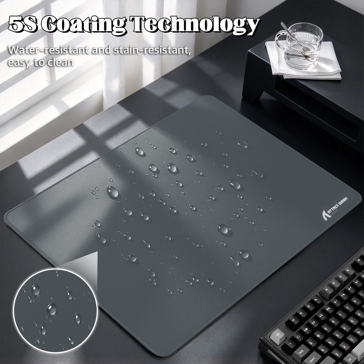 ATTACK SHARK CM02SE eSport Gaming Mousepad (405x305x4 MM)