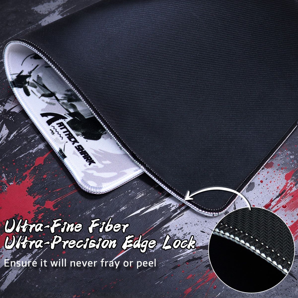 ATTACK SHARK CM02SE eSport Gaming Mousepad (405x305x4 MM)