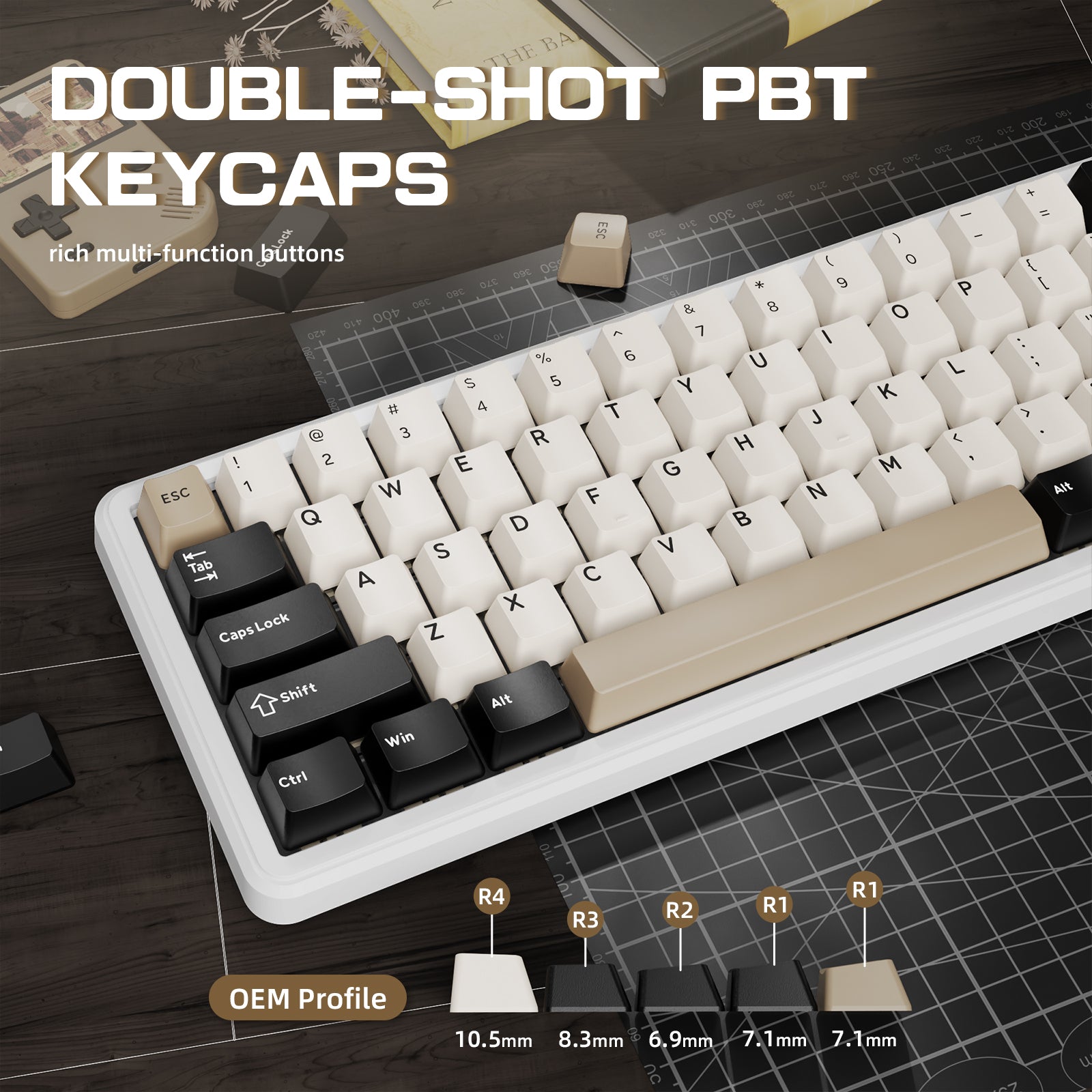 ATTACK SHARK X66 Wireless Mechanical Keyboard with 8K Coiled Cable