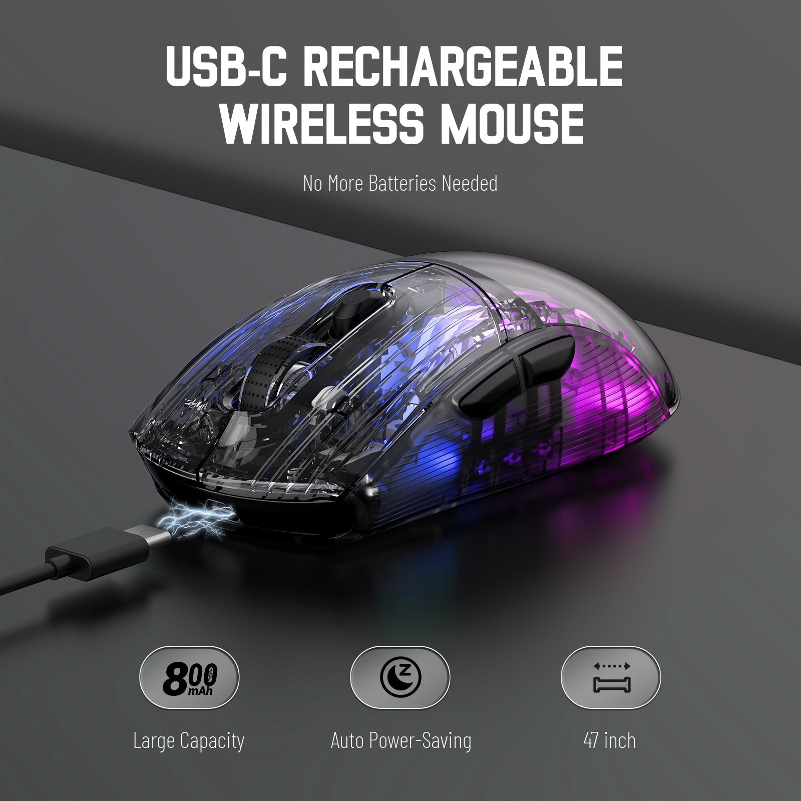 ATTACK SHARK X2 Wireless Gaming Mouse