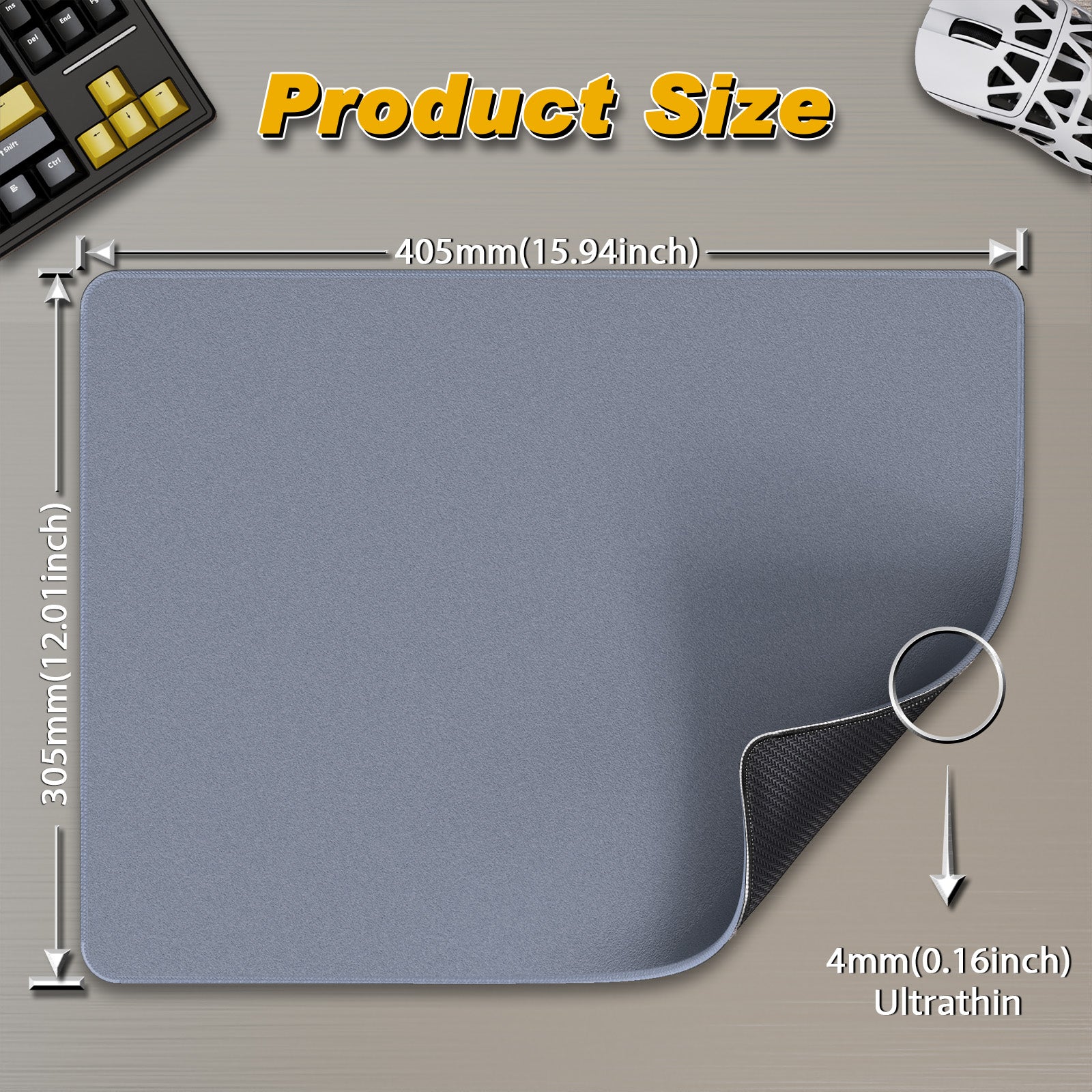 ATTACK SHARK CM02SE eSport Gaming Mousepad (410x310x4 MM)