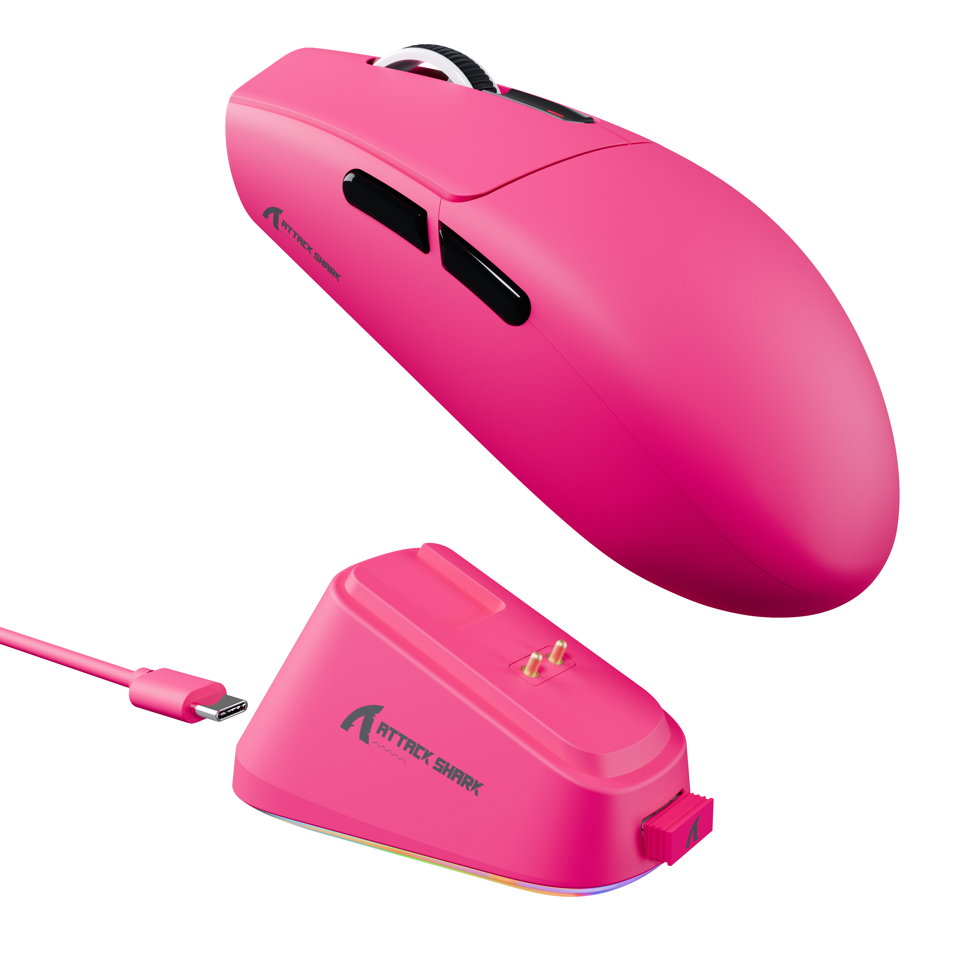 ATTACK SHARK G3PRO Tri-mode Wireless Gaming Mouse with Charge Dock 25000 DPI Ultra Lightweight