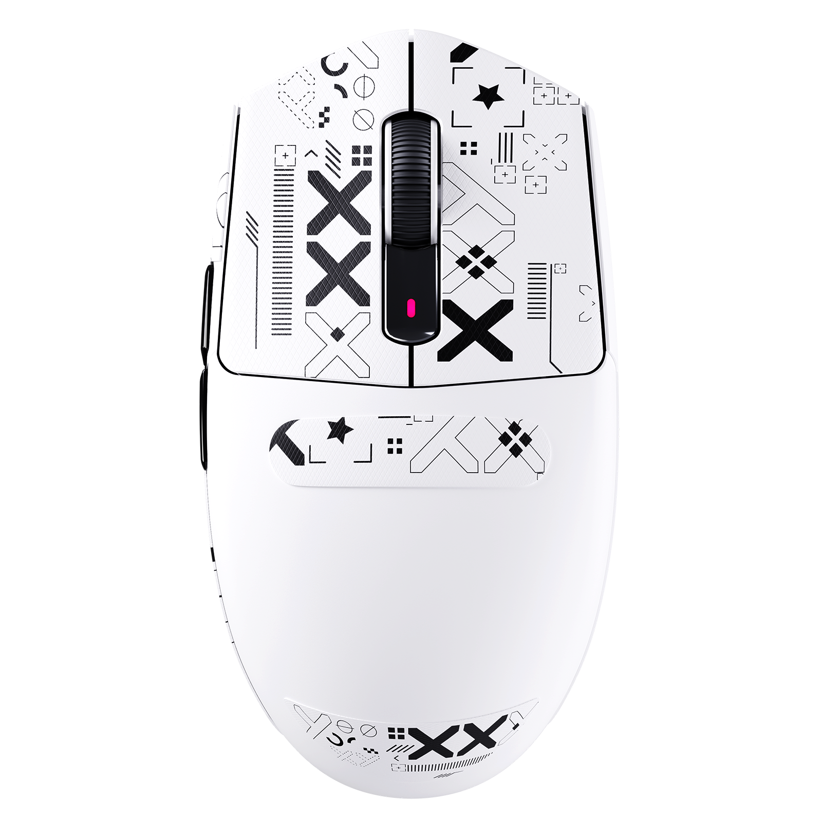 White with Tape
