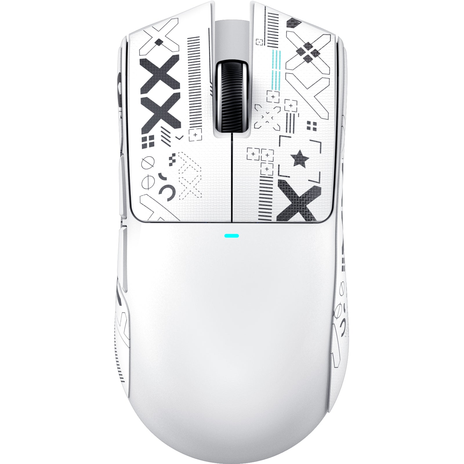 White with Tape