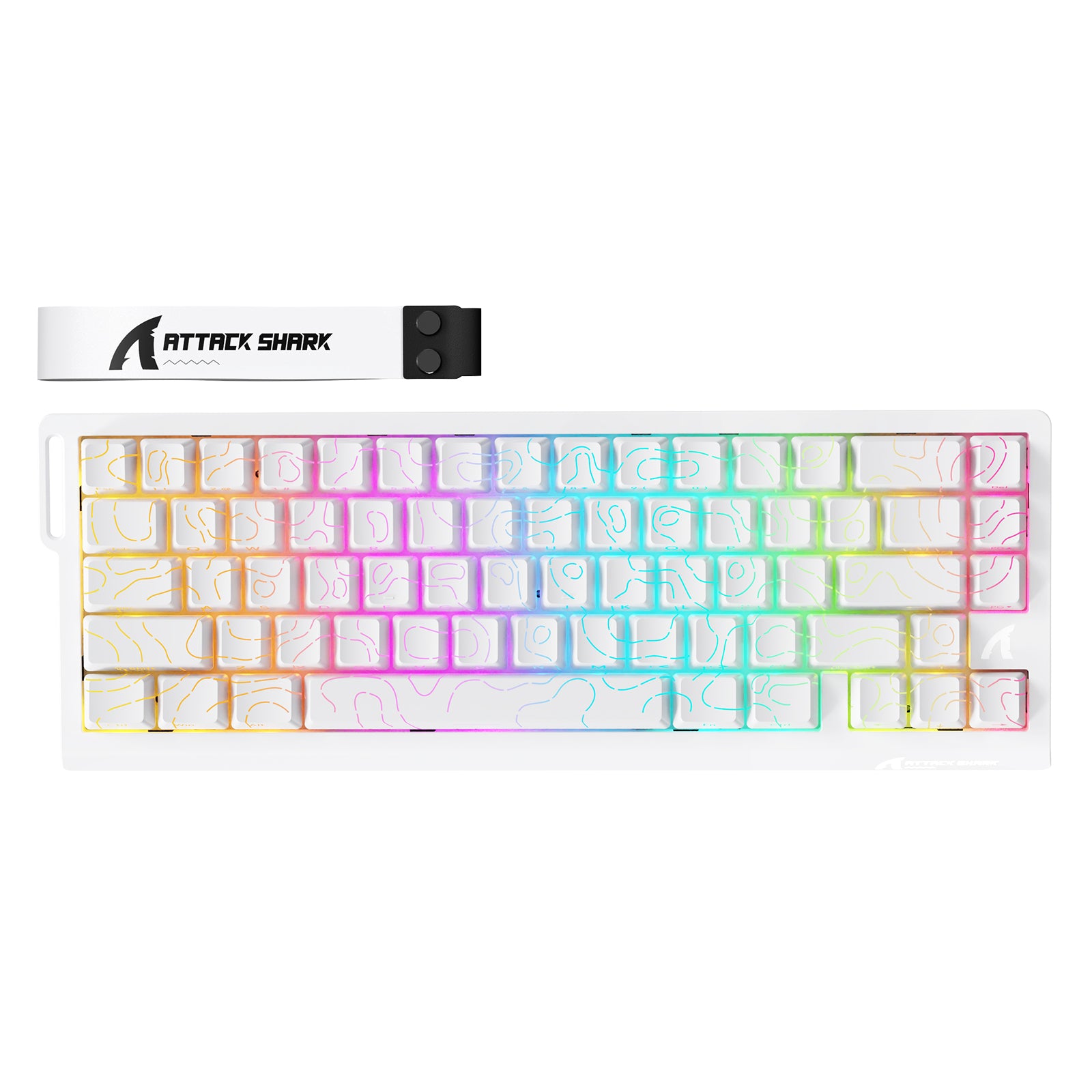 ATTACK SHARK X68PRO HE Wireless Rapid Trigger Keyboard Magnetic Switch