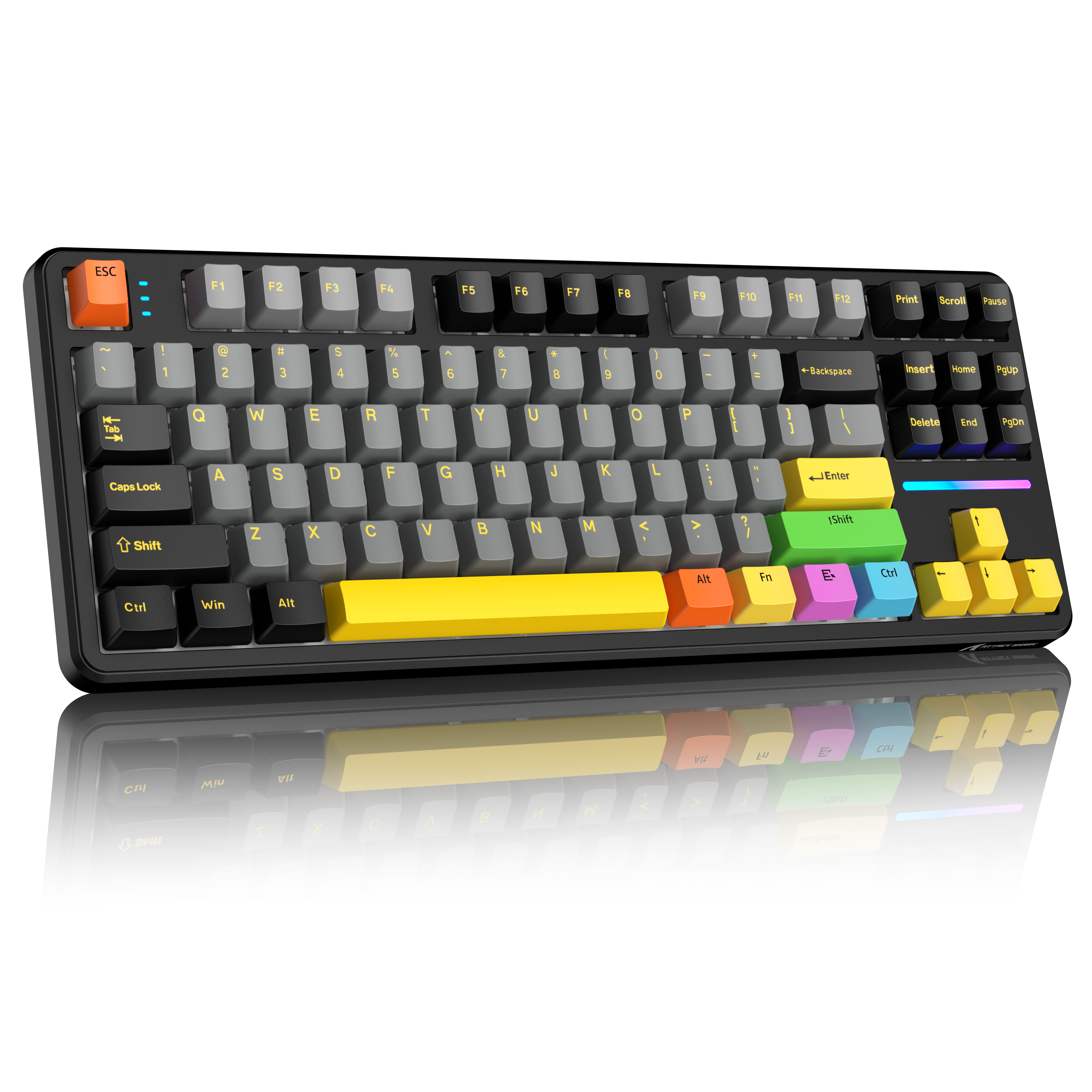 ATTACK SHARK X87 Tri-mode Gasket Mechanical Keyboard