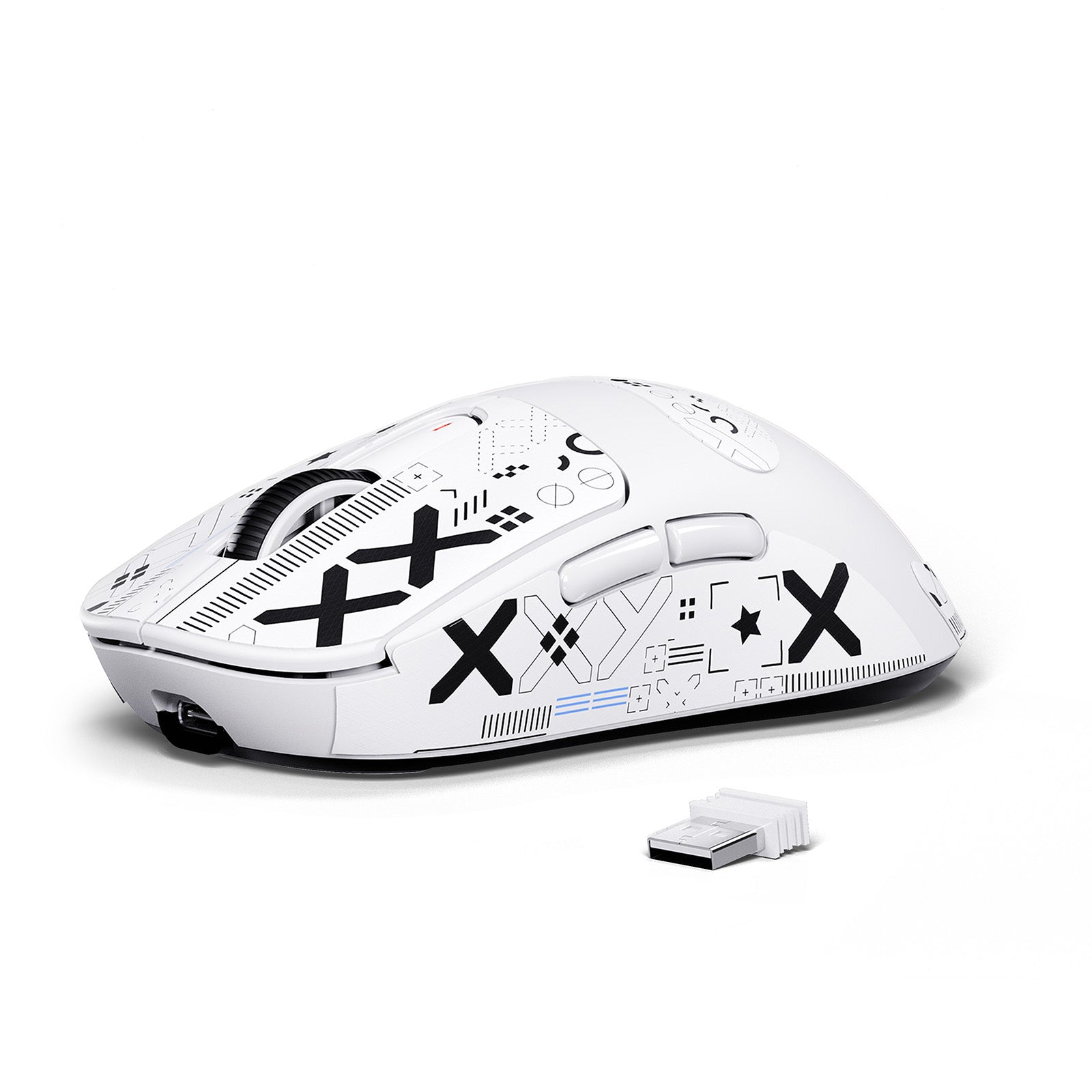 White with Tape