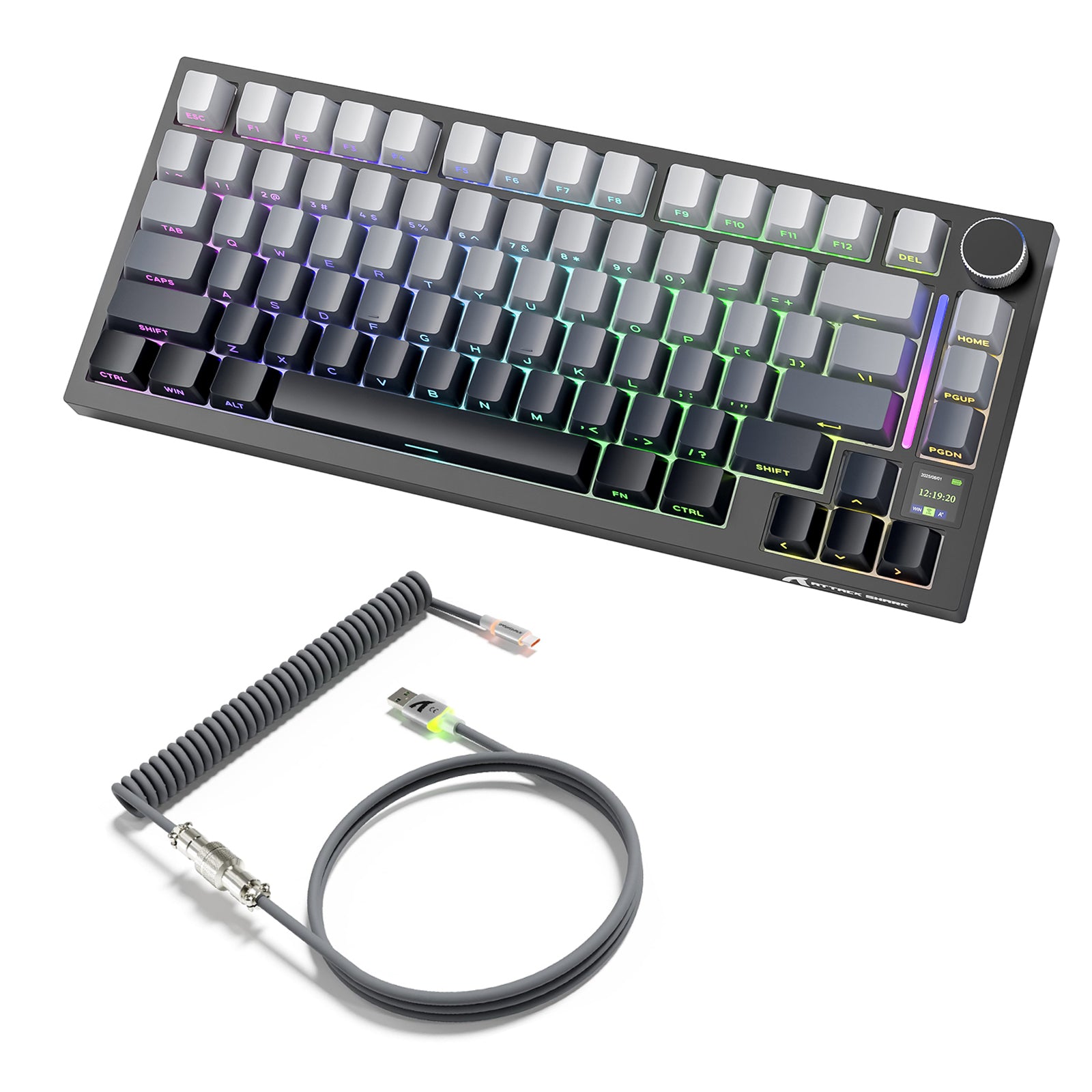 Black Gradient-Shark Switch+Cable